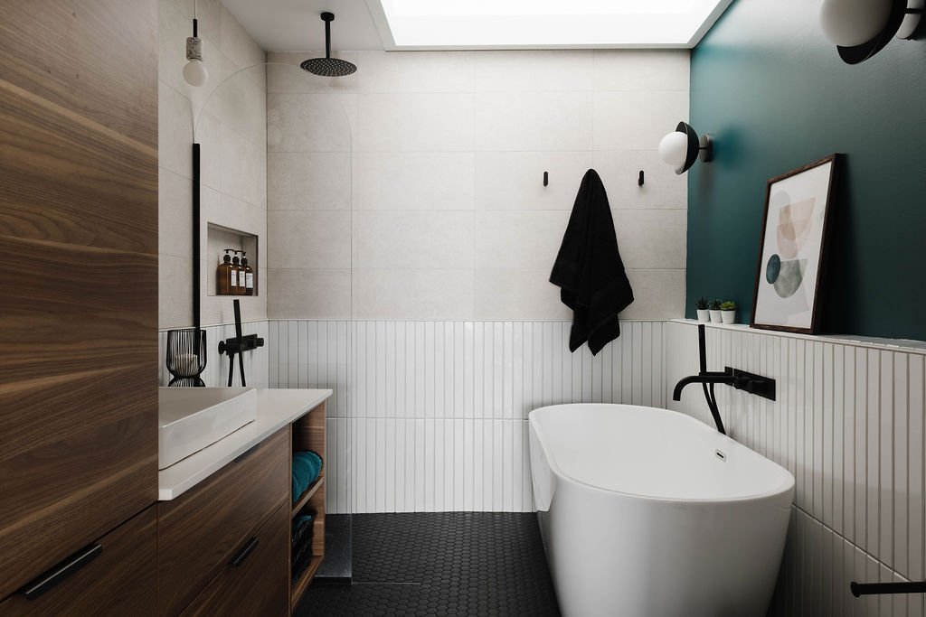 Master bathroom design