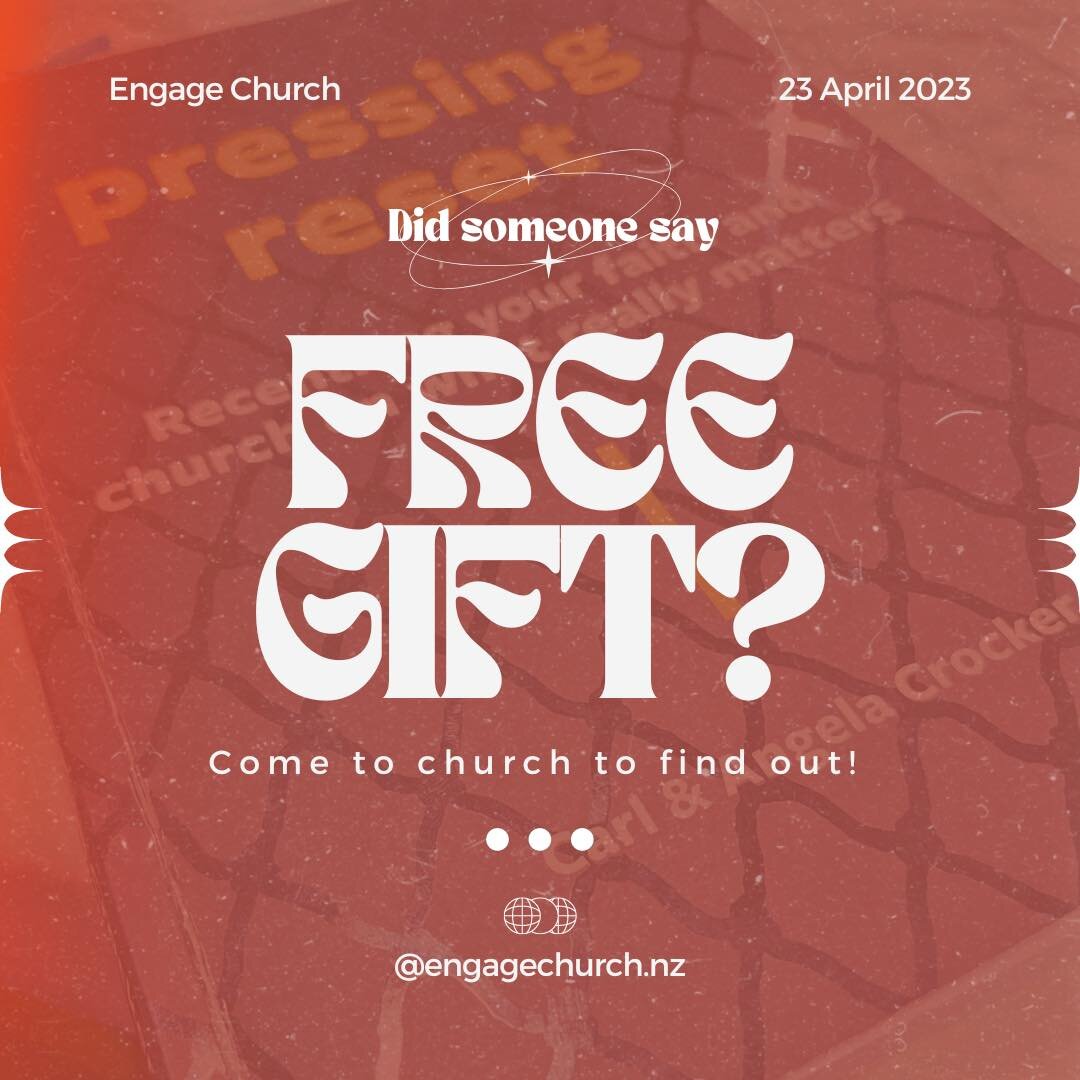 Come along to church this morning and find out! Carl &amp; Ange have something special on their heart to share for the morning and night services! See you there!