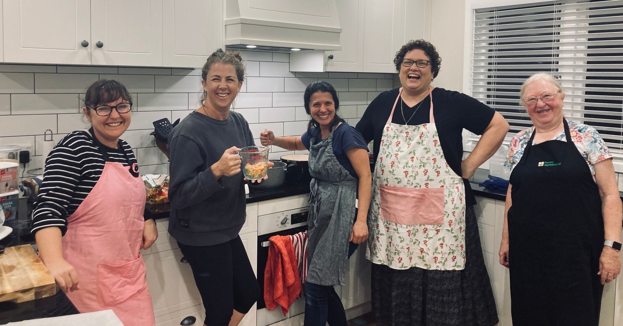 These lovely ladies were part of the &lsquo;Let&rsquo;s Get Cooking&rsquo; session last Saturday. We are sending pre-made meals to communities in need after Cyclone Gabrielle. 

Could you partner with us to make meals for the Puketapu community?
We w