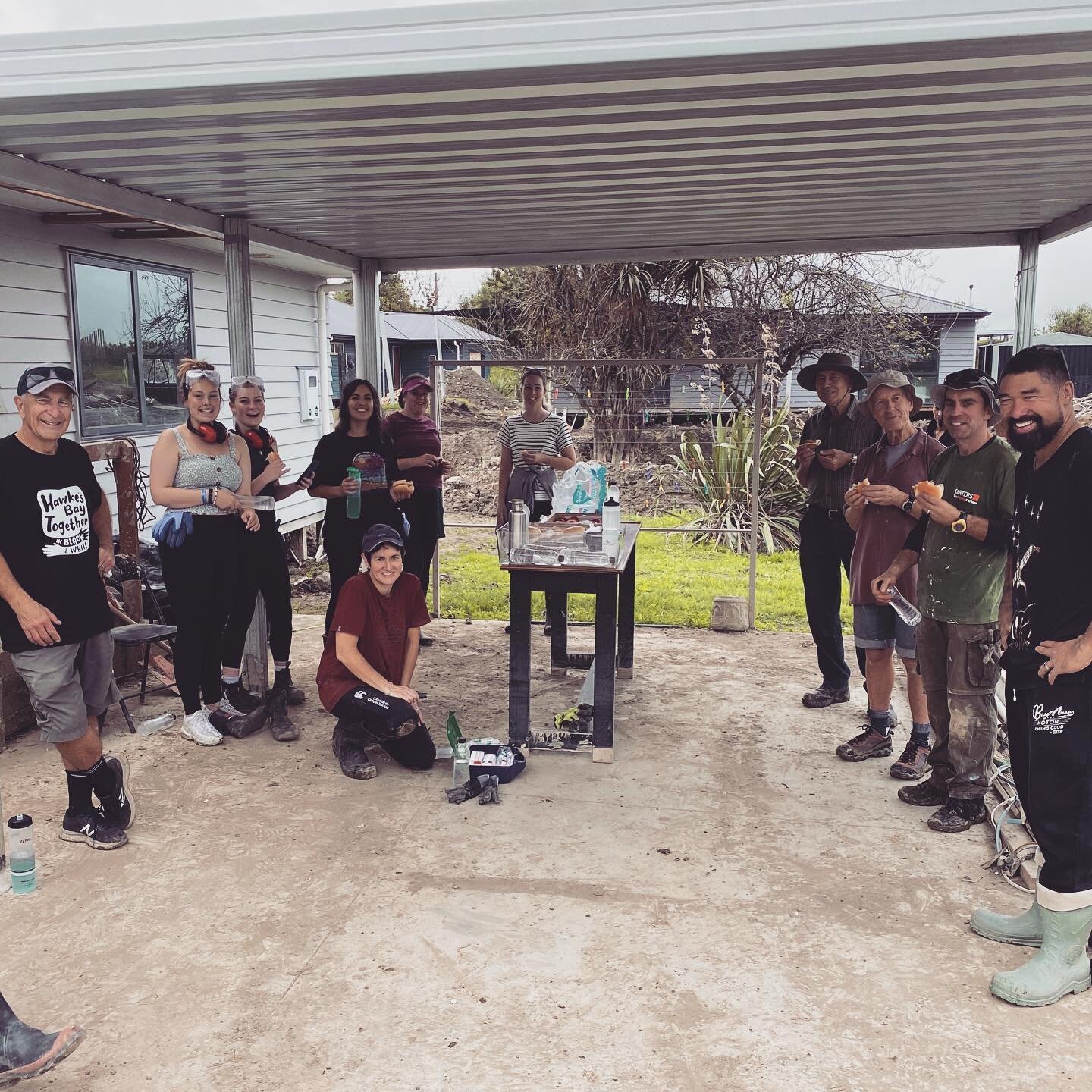 Our church has been hard at work cleaning up the debris and helping families in Waiohiki village. We've been clearing silt, repairing fences, and providing a general hand to those in need. It's been a humbling experience to see our church come togeth