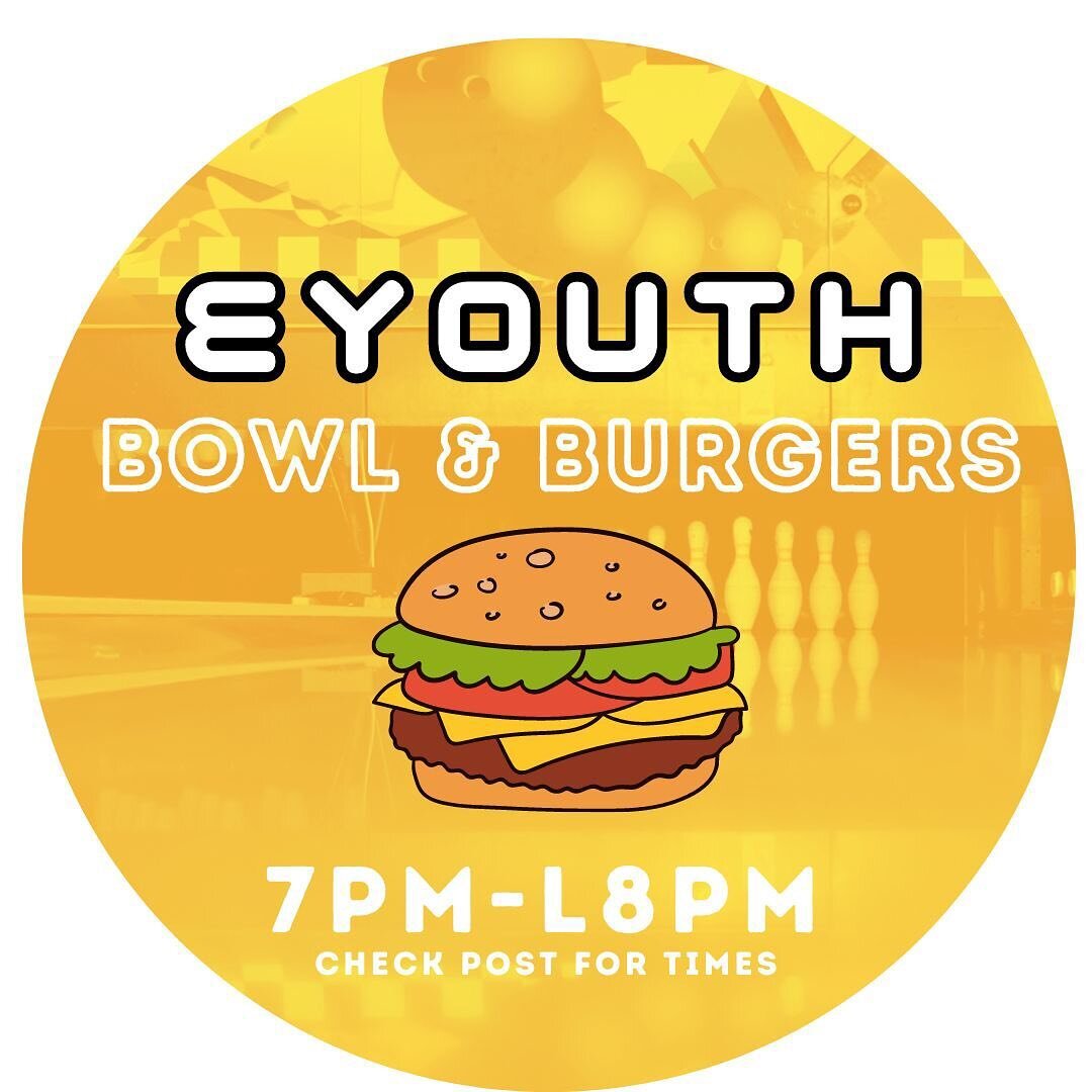 EYOUTH PRESENTS : BOWLING &amp; BURGERS 🎳🎳🎳🍔🍔🍔

This week we&rsquo;re hitting Super-strike, followed by hangs at Hastings Maccas 🎉🎉🎉

COST : $25 ($15 for bowling, $10 for a feed)

IF YOU LIVE IN NAPIER

Meet at the church at 7pm 👋👋 Pile in