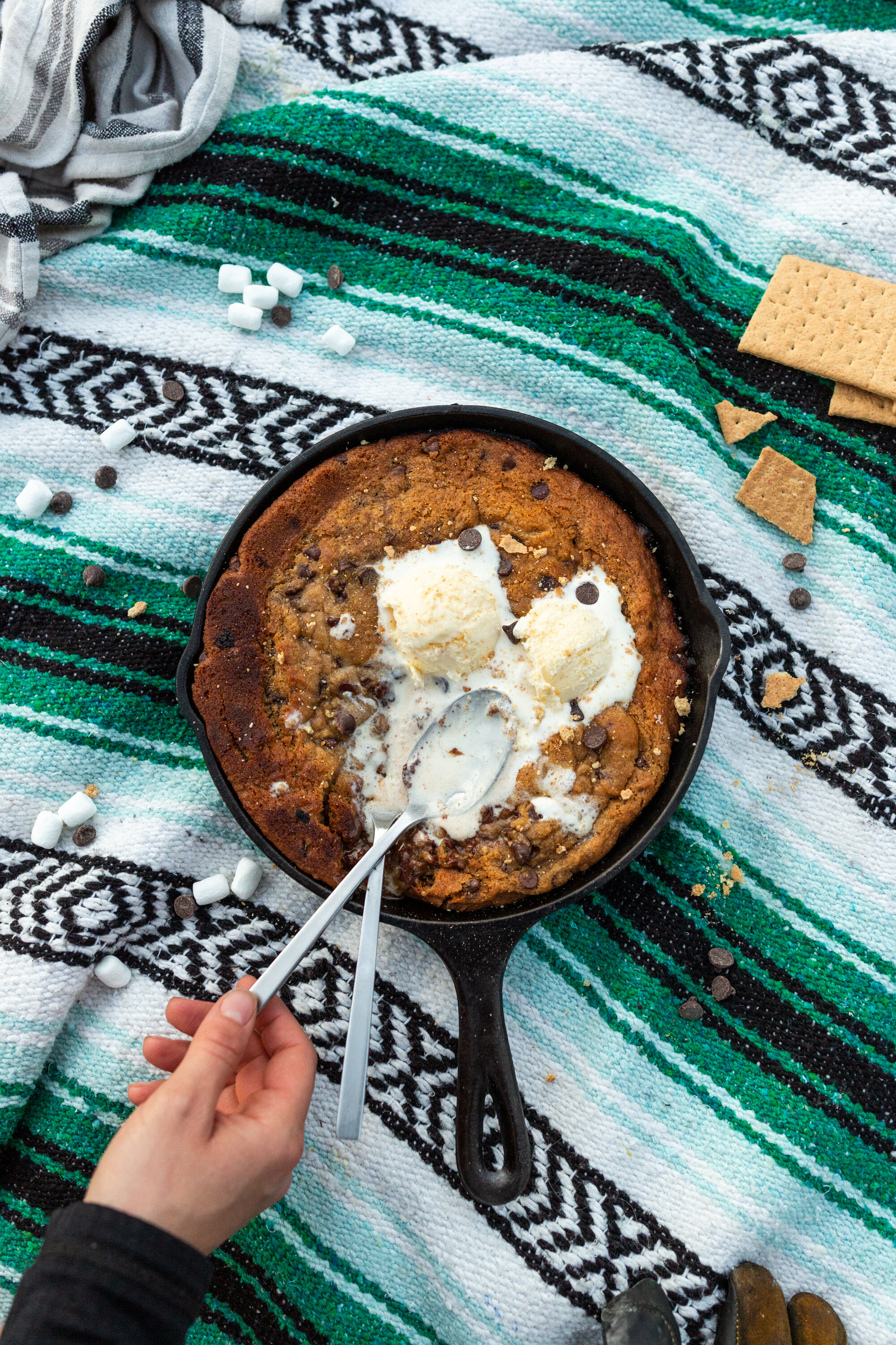 Campfire Chocolate Chunk Cookie - Fresh Off The Grid