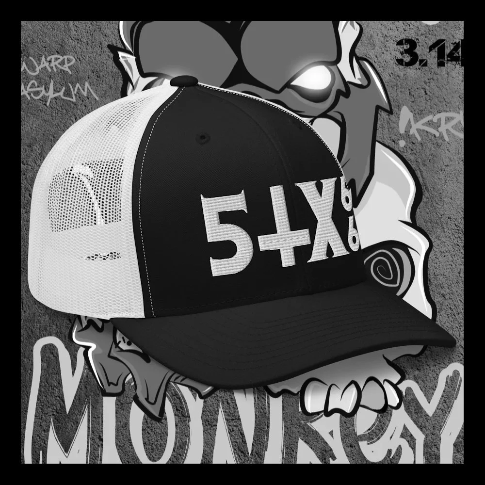 Six 66 Barcode Trucker Cap Right Black Borders.jpg