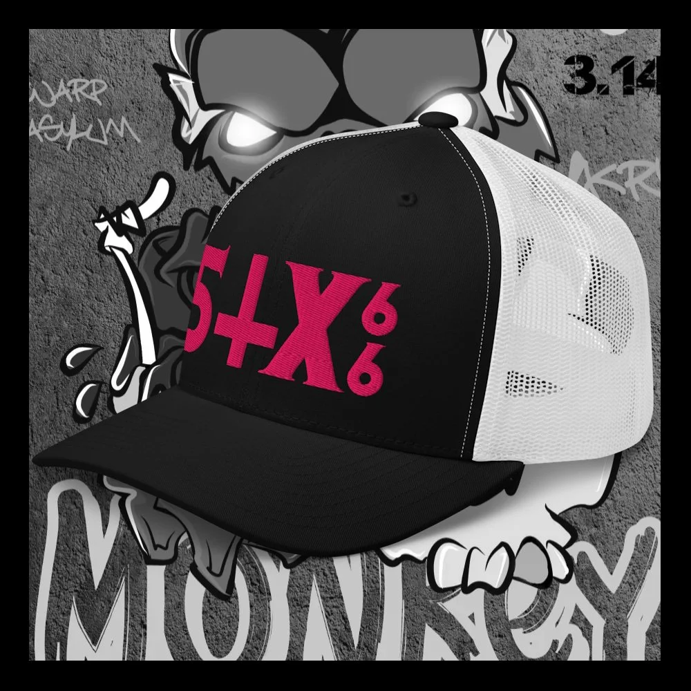 Six 66 Pink Trucker Cap Left Black Borders.jpg