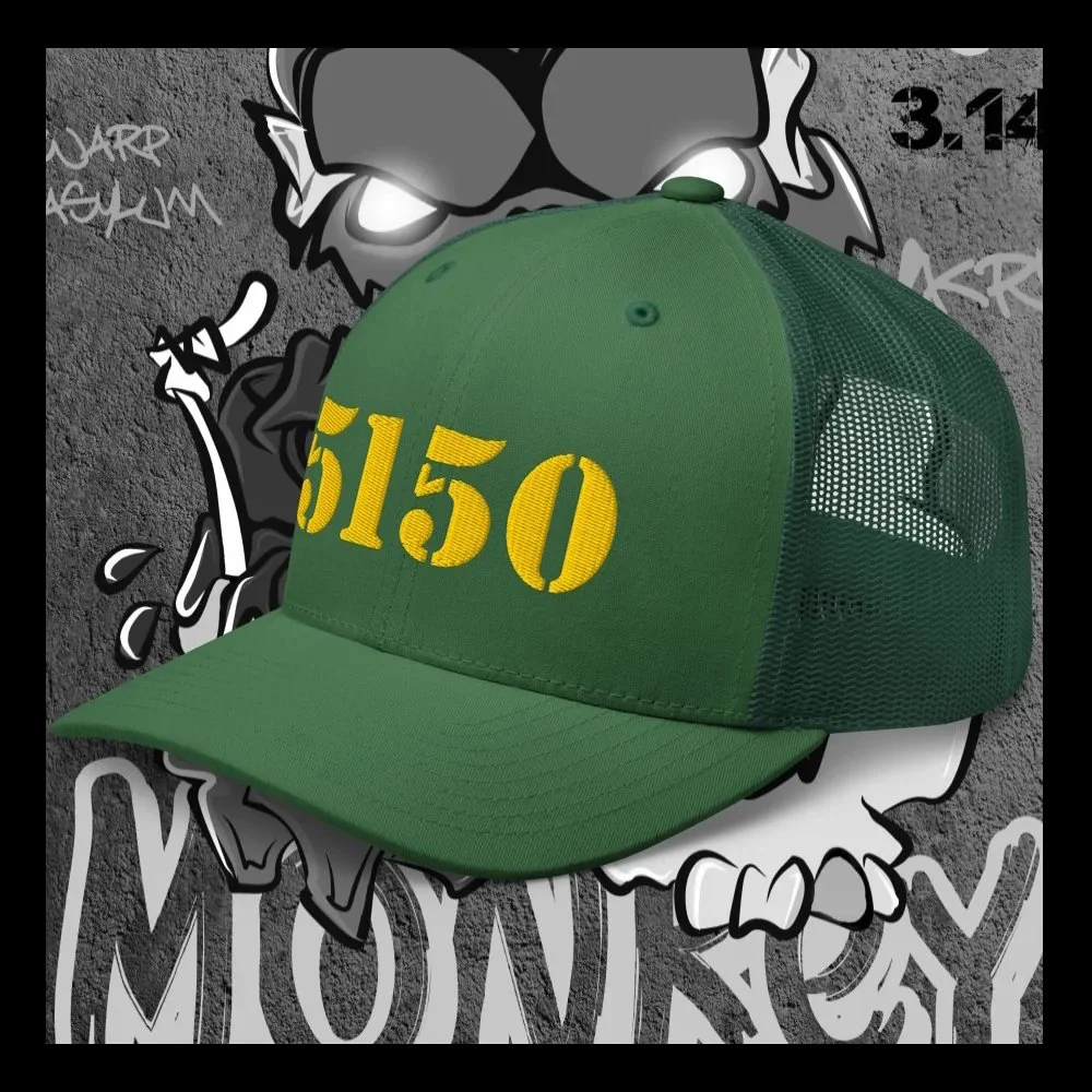 5150 Green and Yellow Trucker Left Black Borders.jpg