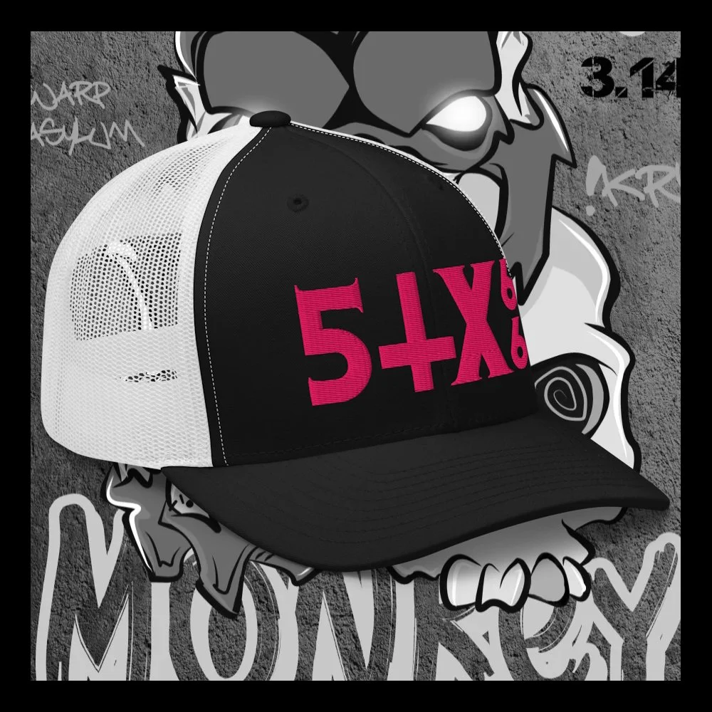 Six 66 Pink Trucker Cap Right Black Borders.jpg