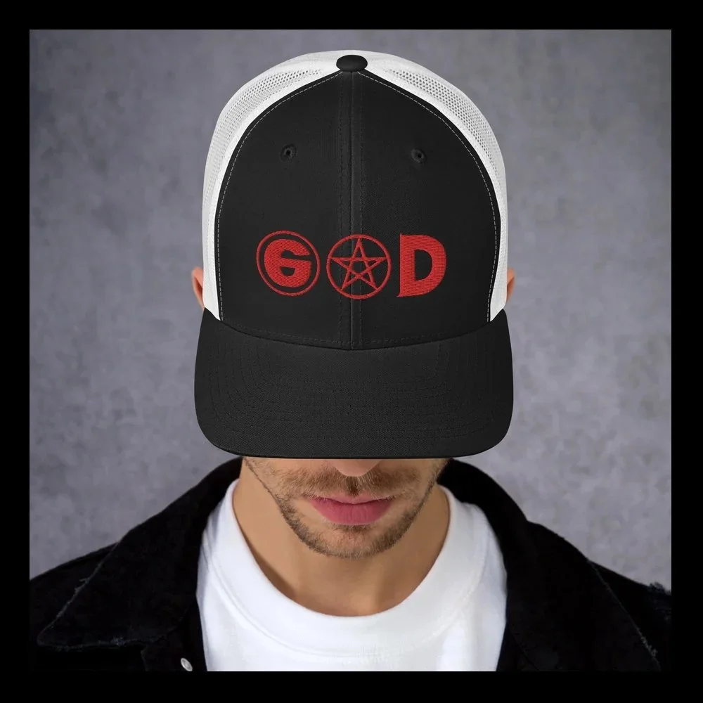 God Complex Red and Black Trucker Black Borders.jpg