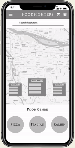 Progression of Wireframes to High Fidelity
