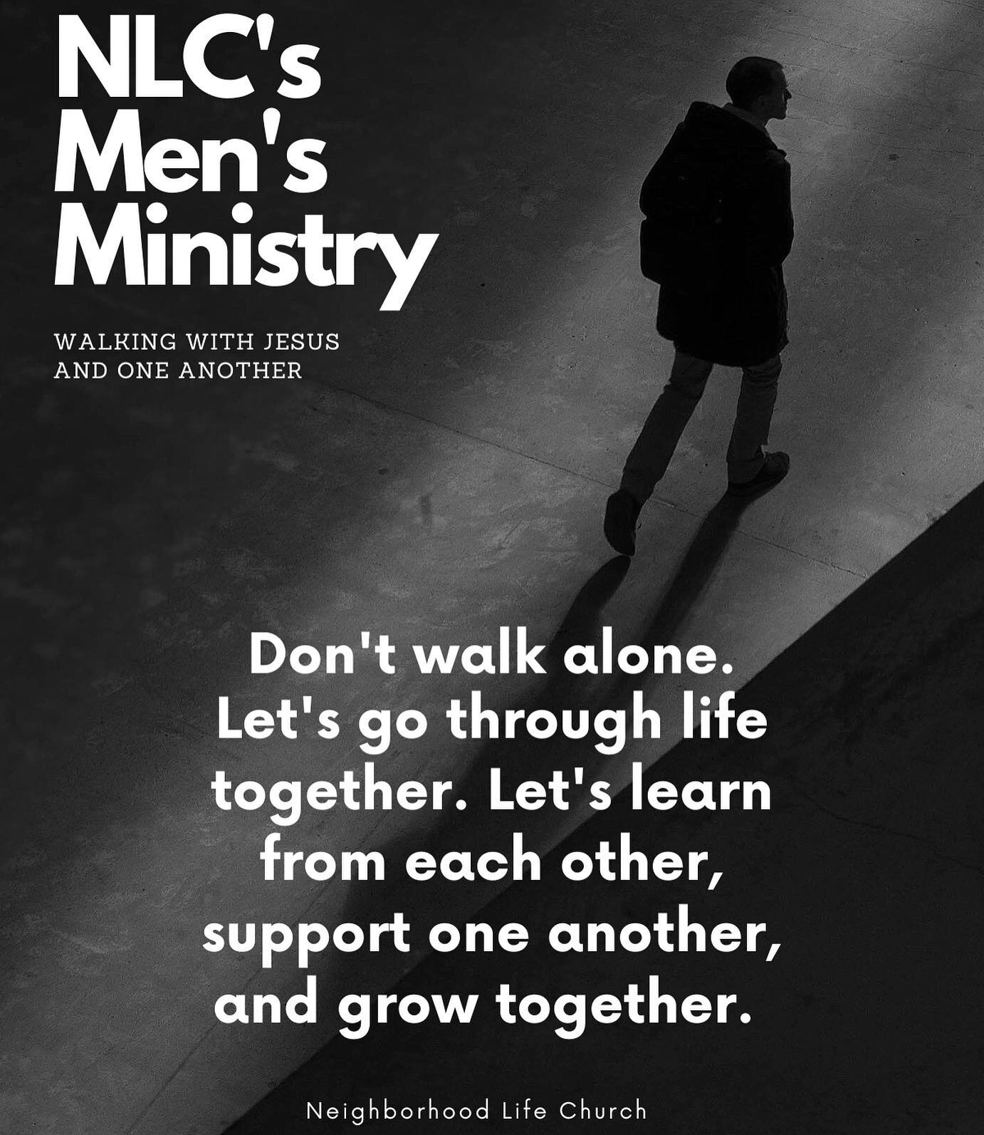THIS Saturday is the next meet up for our Men's Ministry! 

We meet twice a month to get into God's word and to spend time with one another. 

Come and join us at 8-10am. 
-----
Join us next week for worship and God's word! 11:30am every Sunday. 😃
.