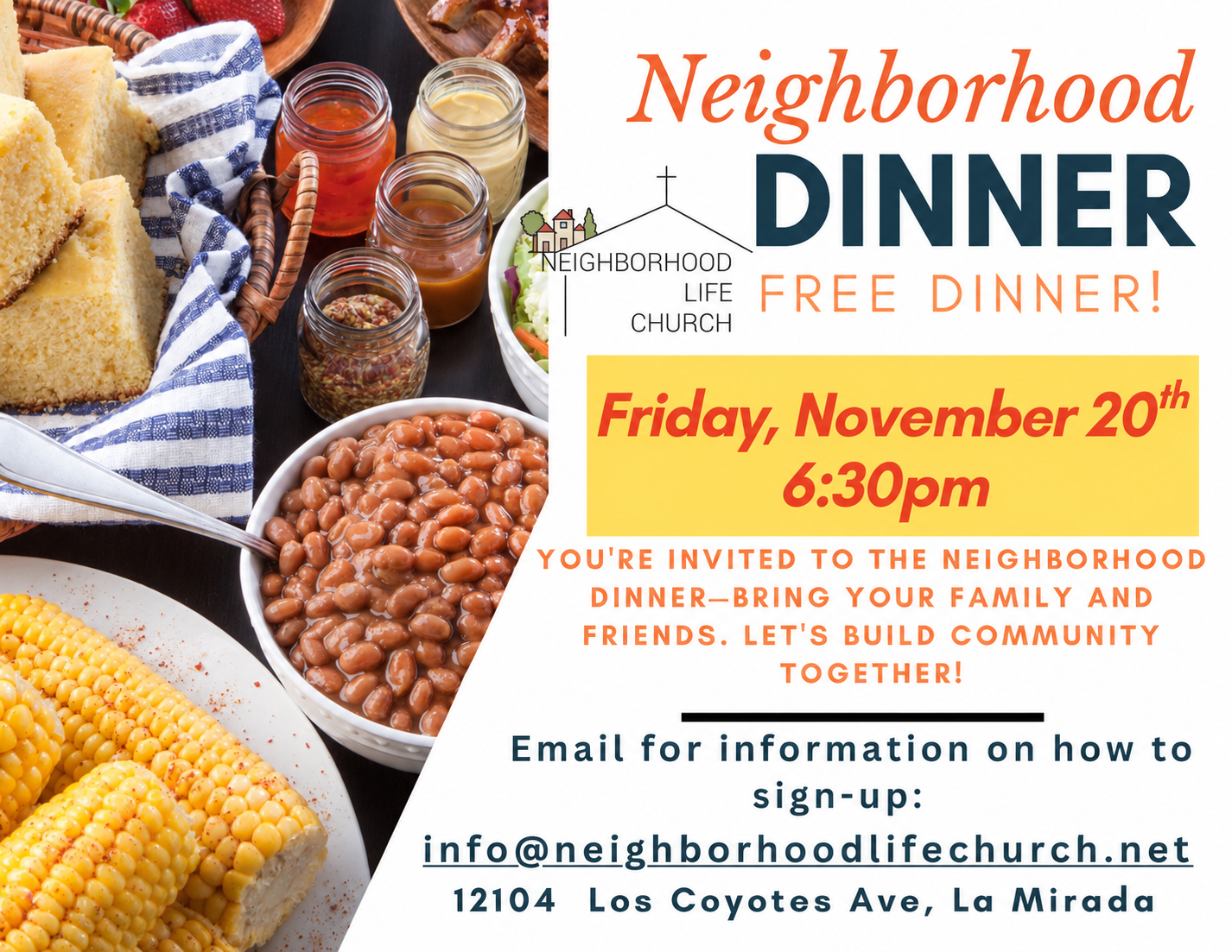 Neighborhood Dinner