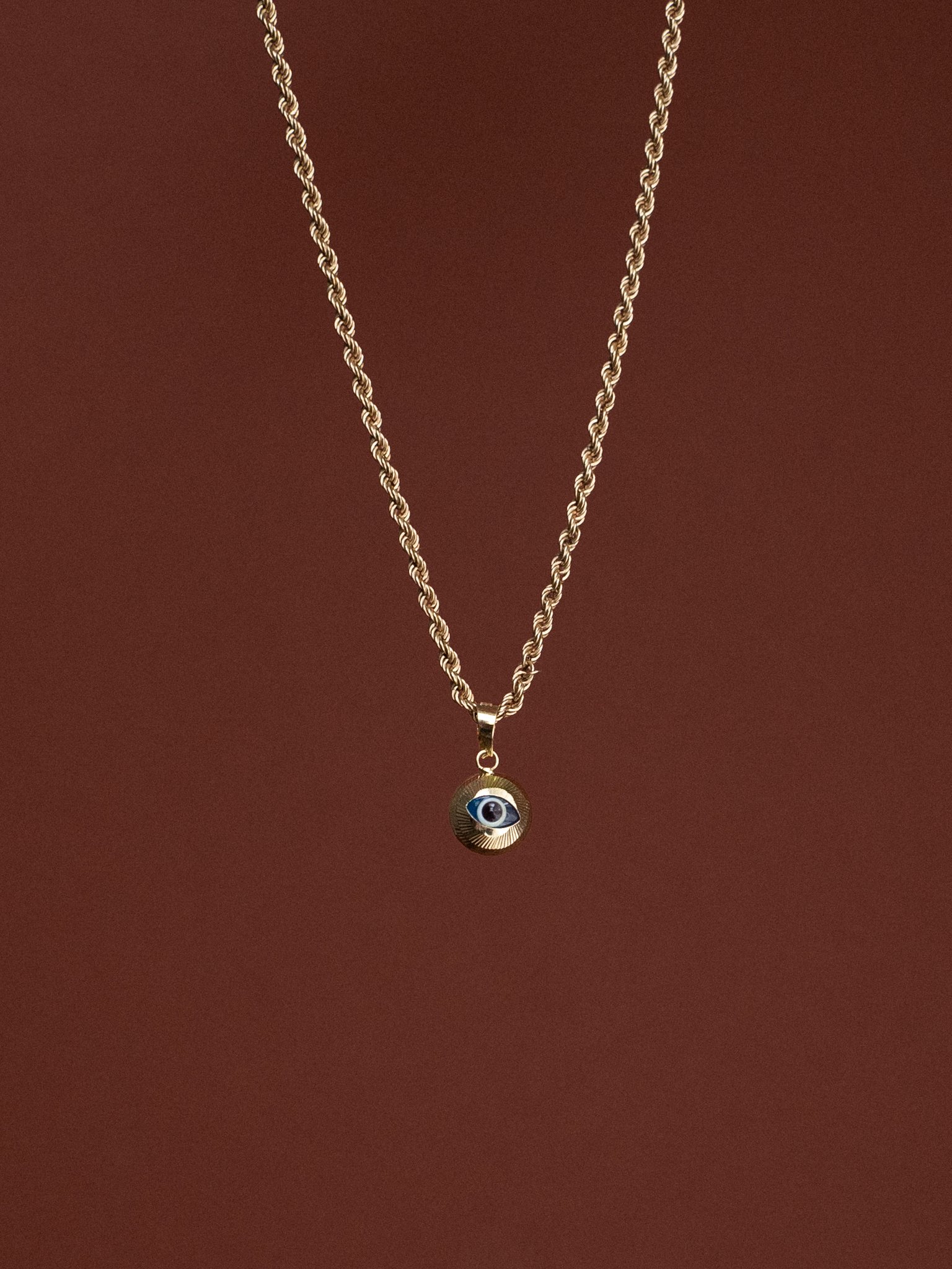 9k Gold Rope Chain 42 cm | $340