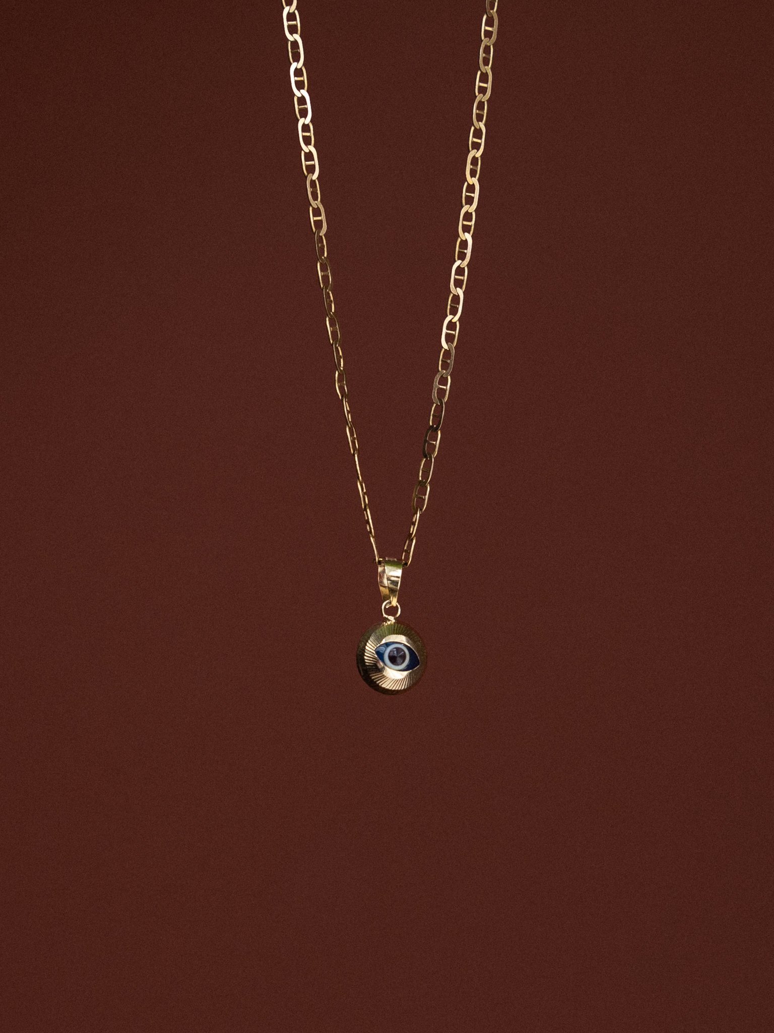 9k Gold Anchor Link Chain 45 cm | $340
