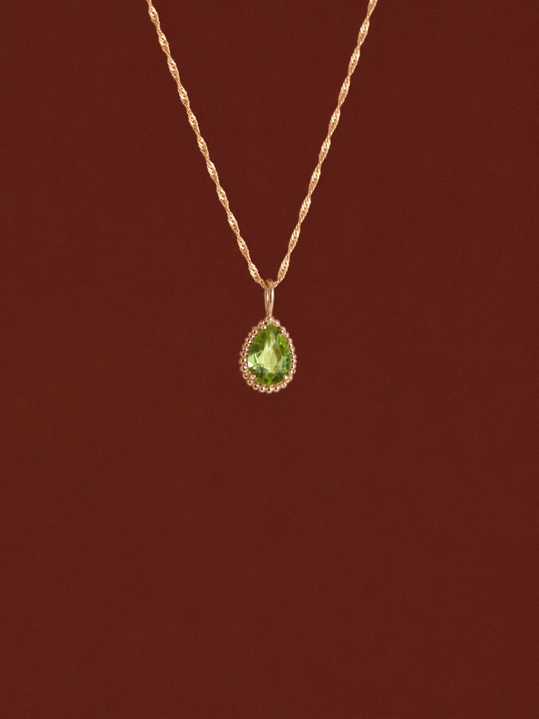 18k Gold Peridot Drop Charm.jpg