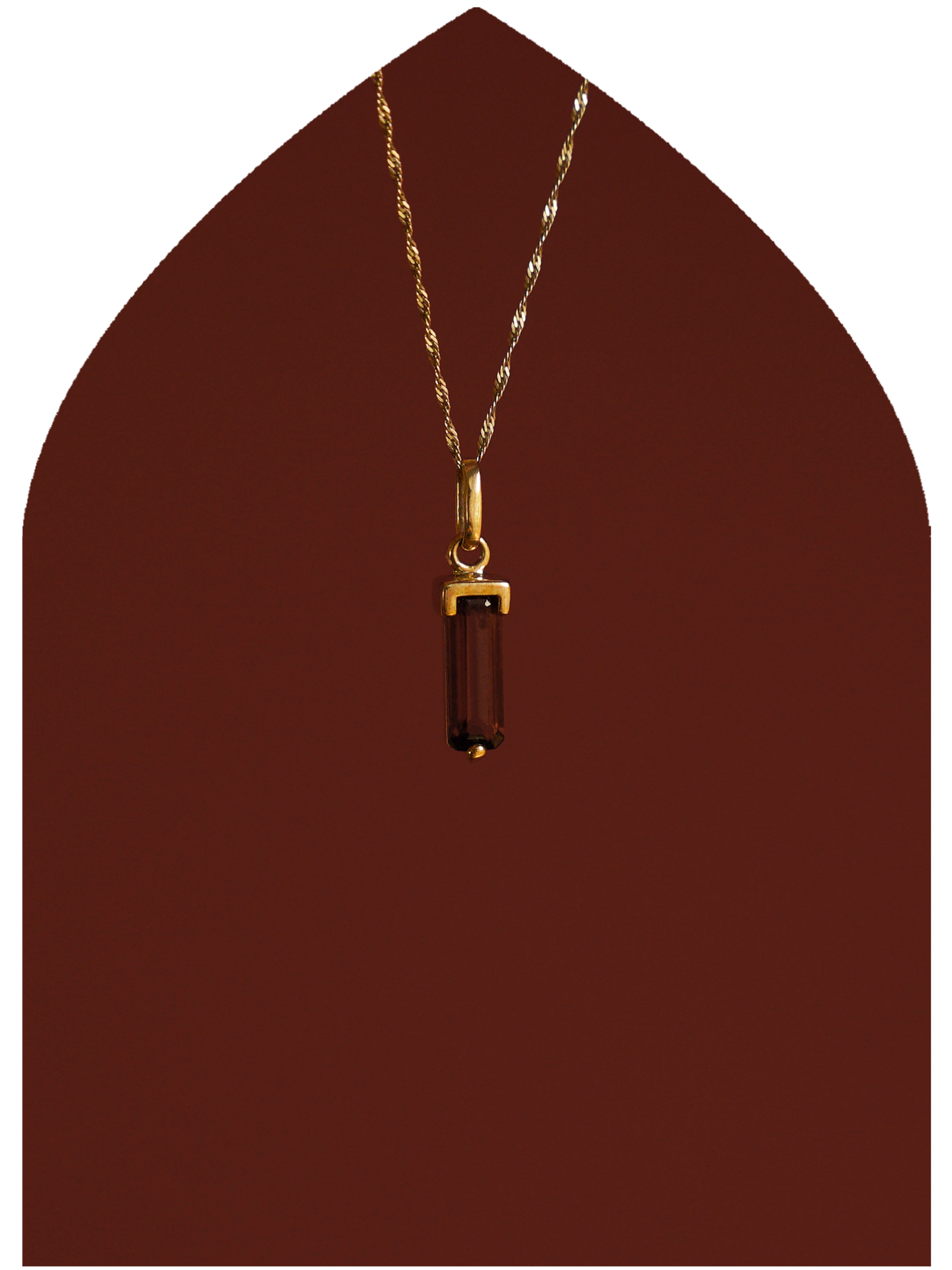 9k Gold Garnet Rectangle Charm.png