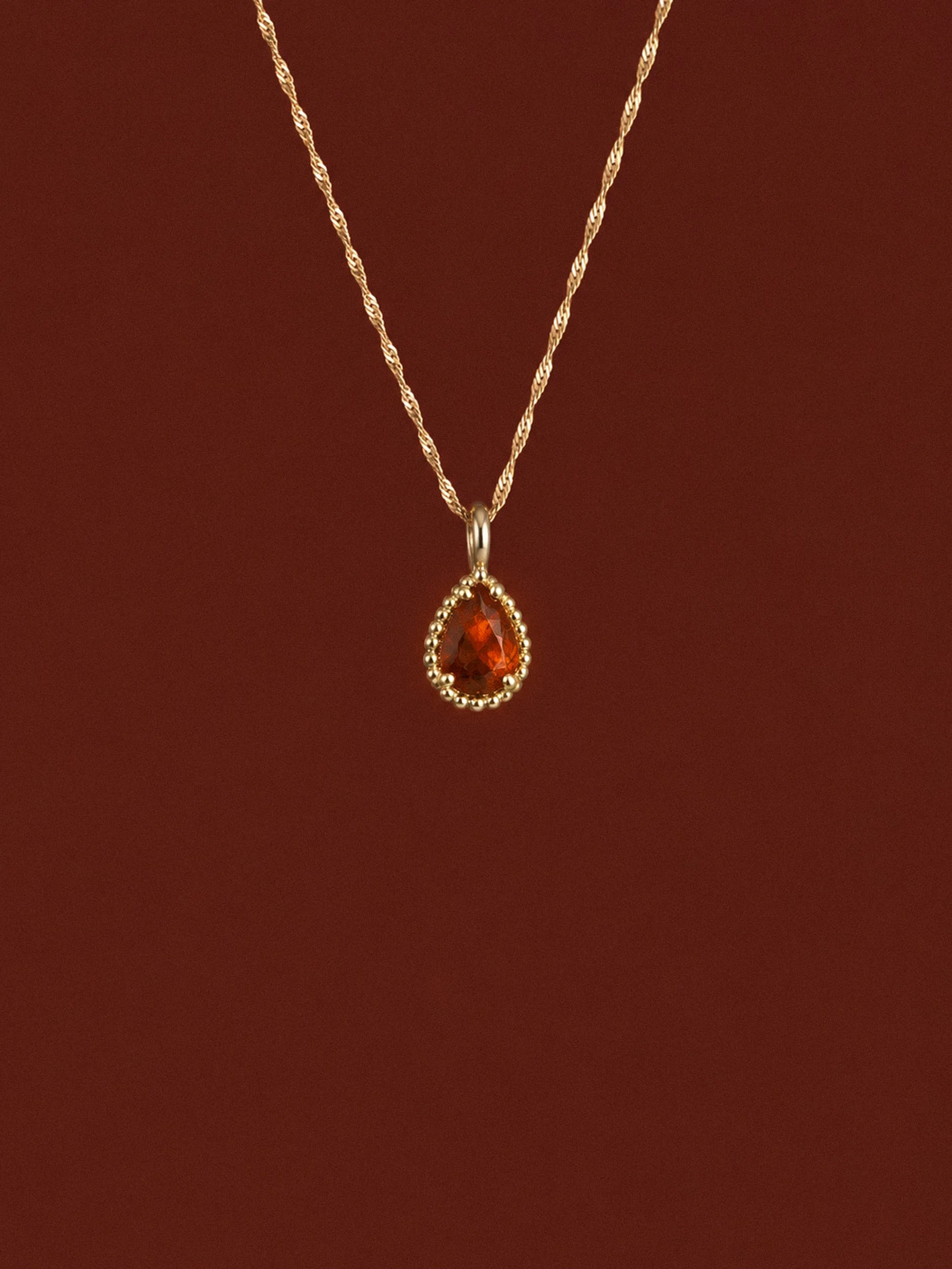 18k Gold Citrine Drop Charm.jpg