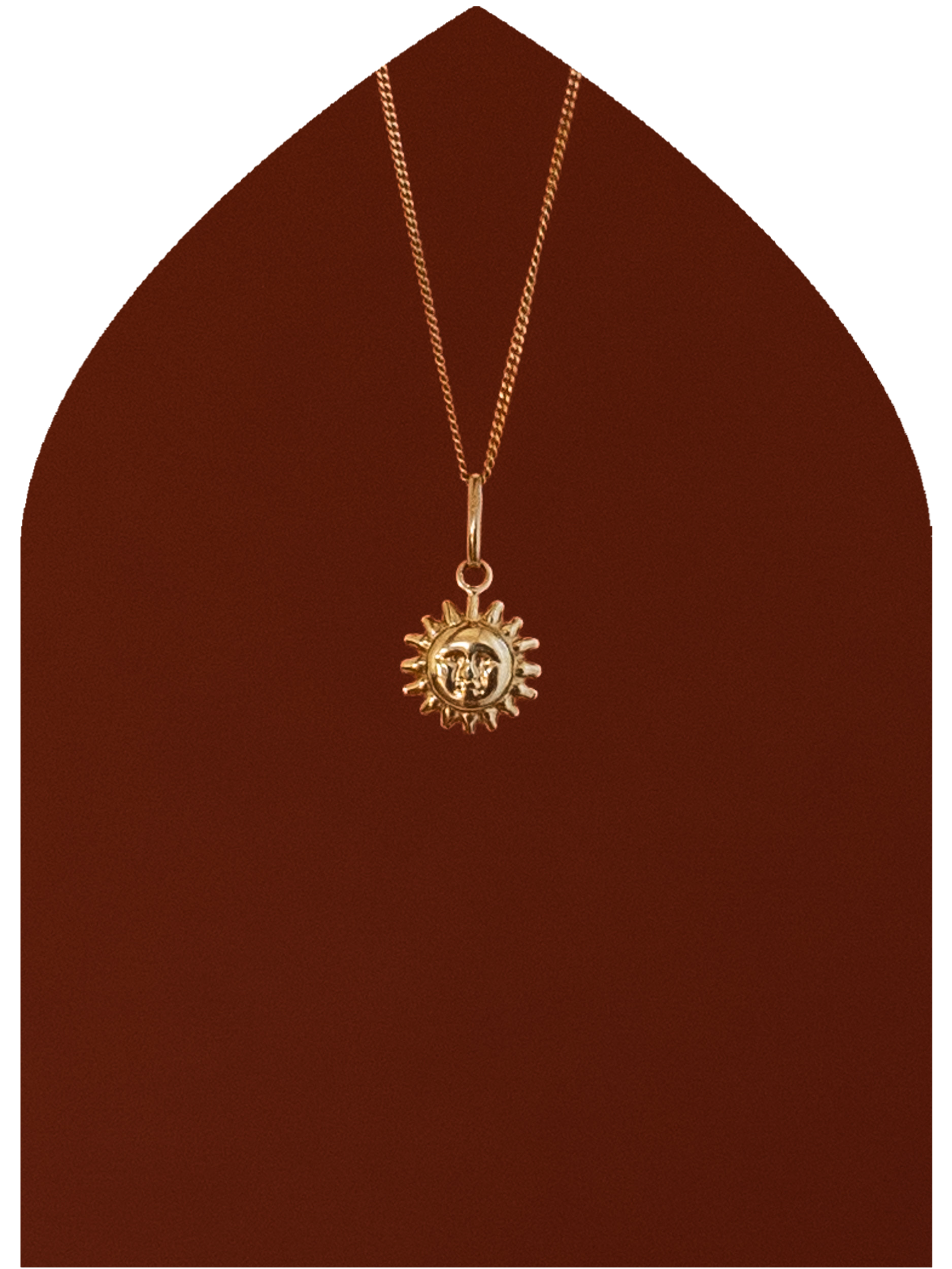 14k Gold Sun Stacker