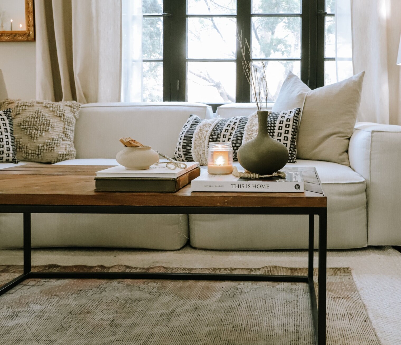 Neutral & Cozy: Our LA Living Room Makeover — XO, MaCenna