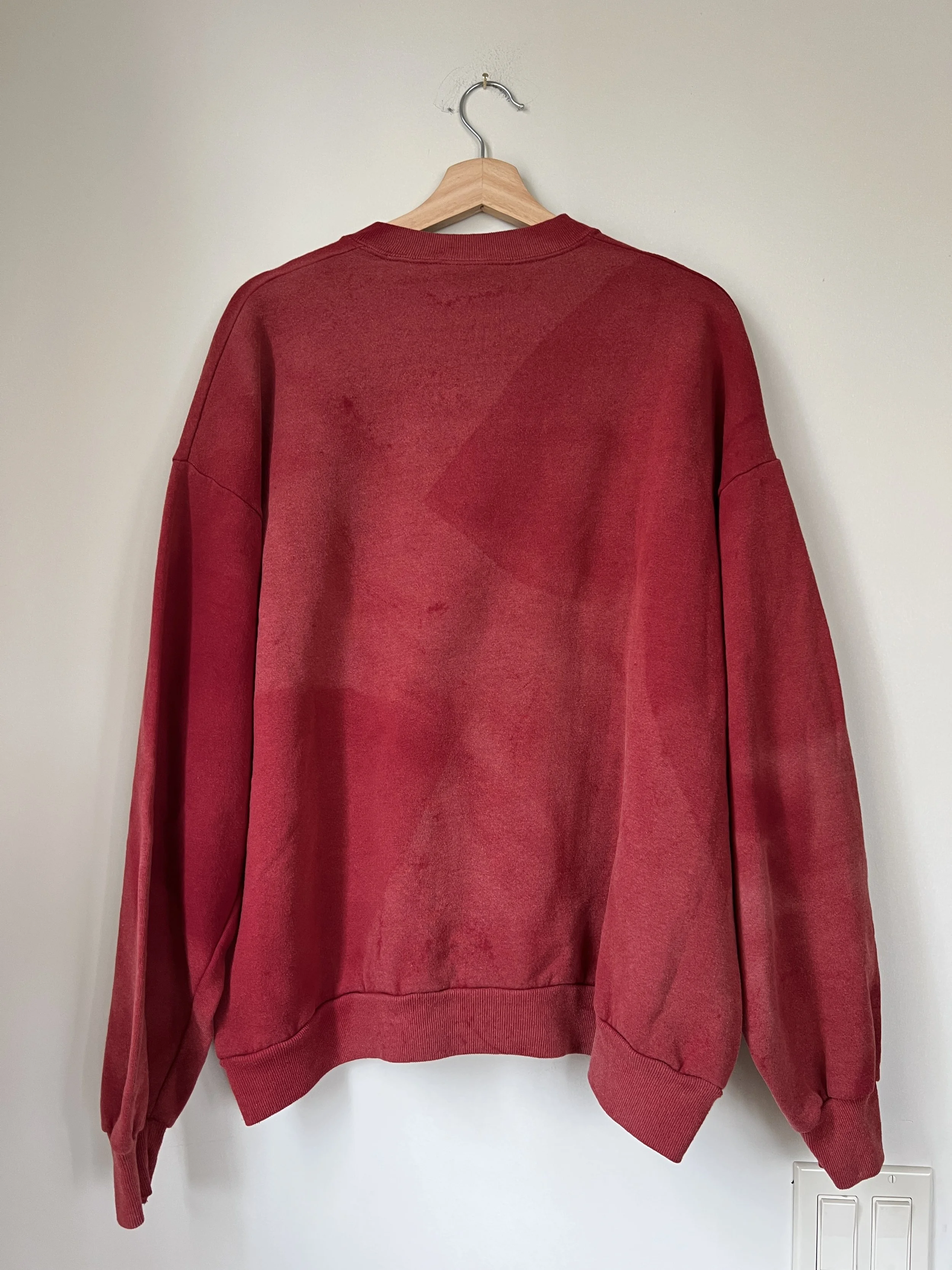 Red Sweatshirt w/Pewter 2XL — XO, MaCenna