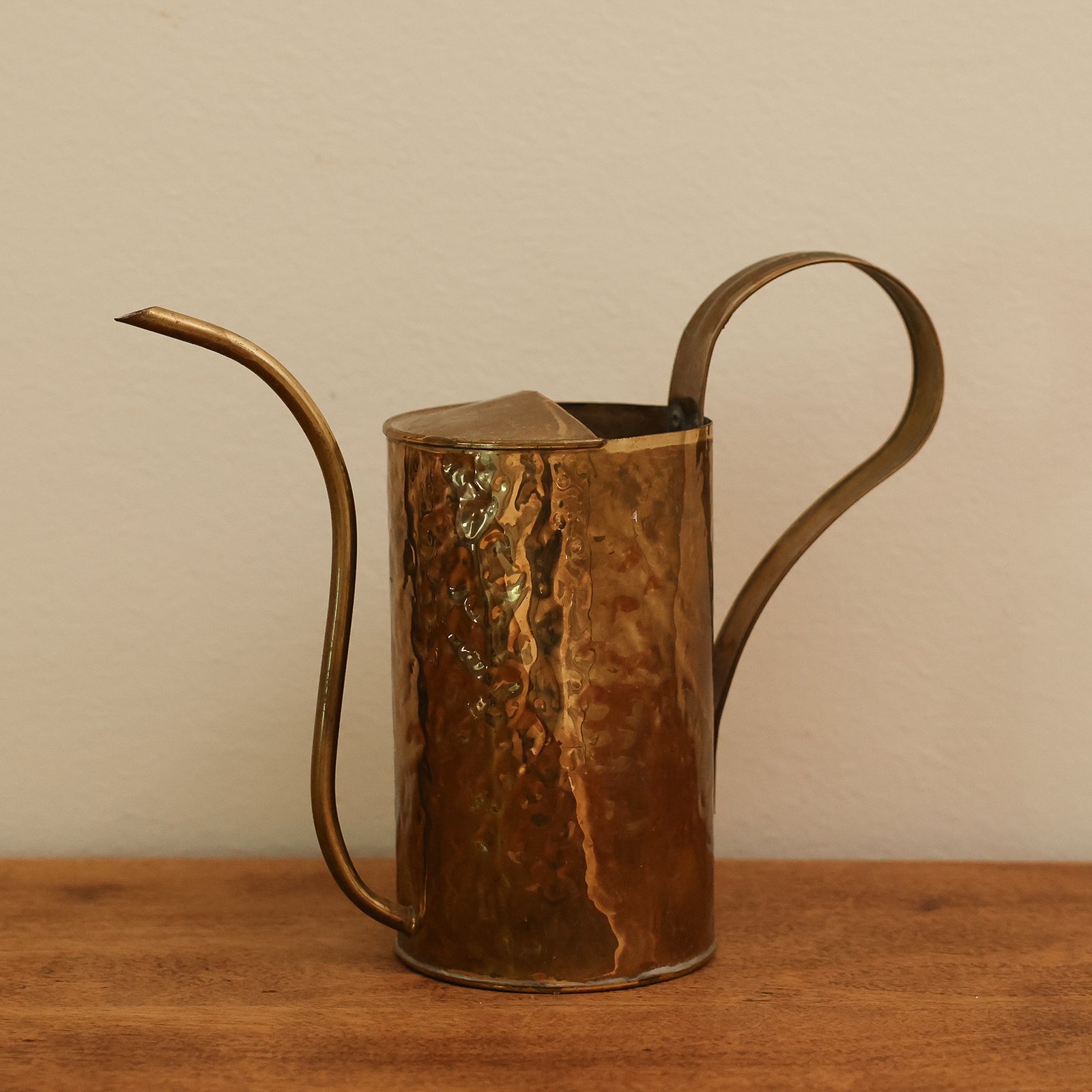 Hammered Copper Watering Can