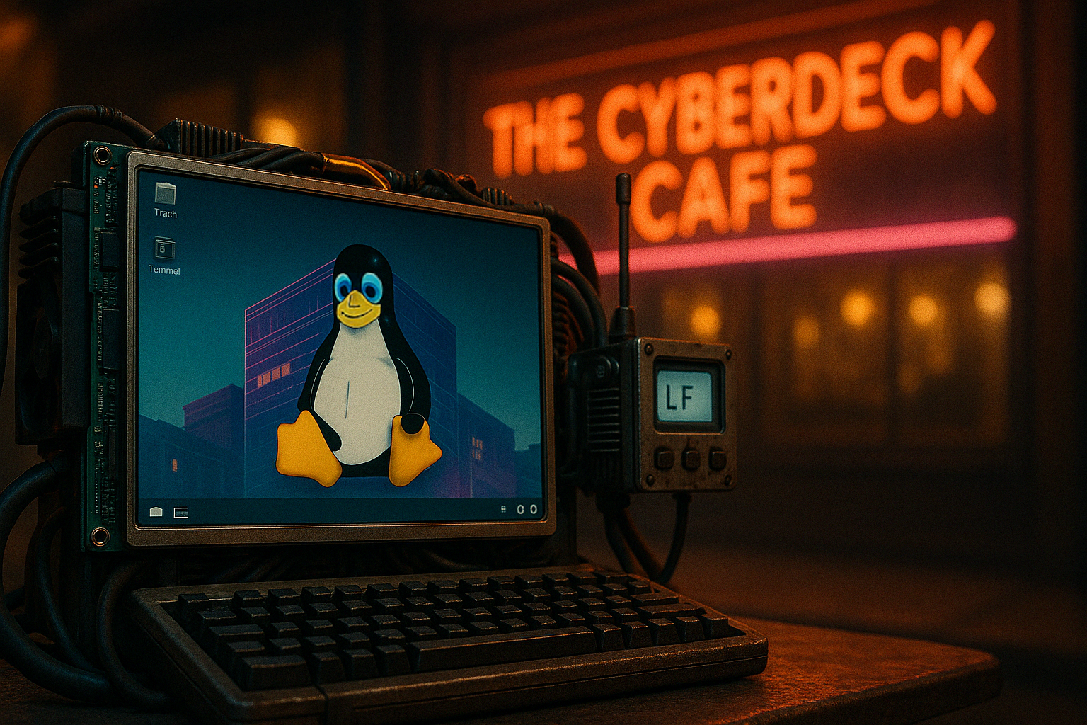 THE CYBERDECK CAFE