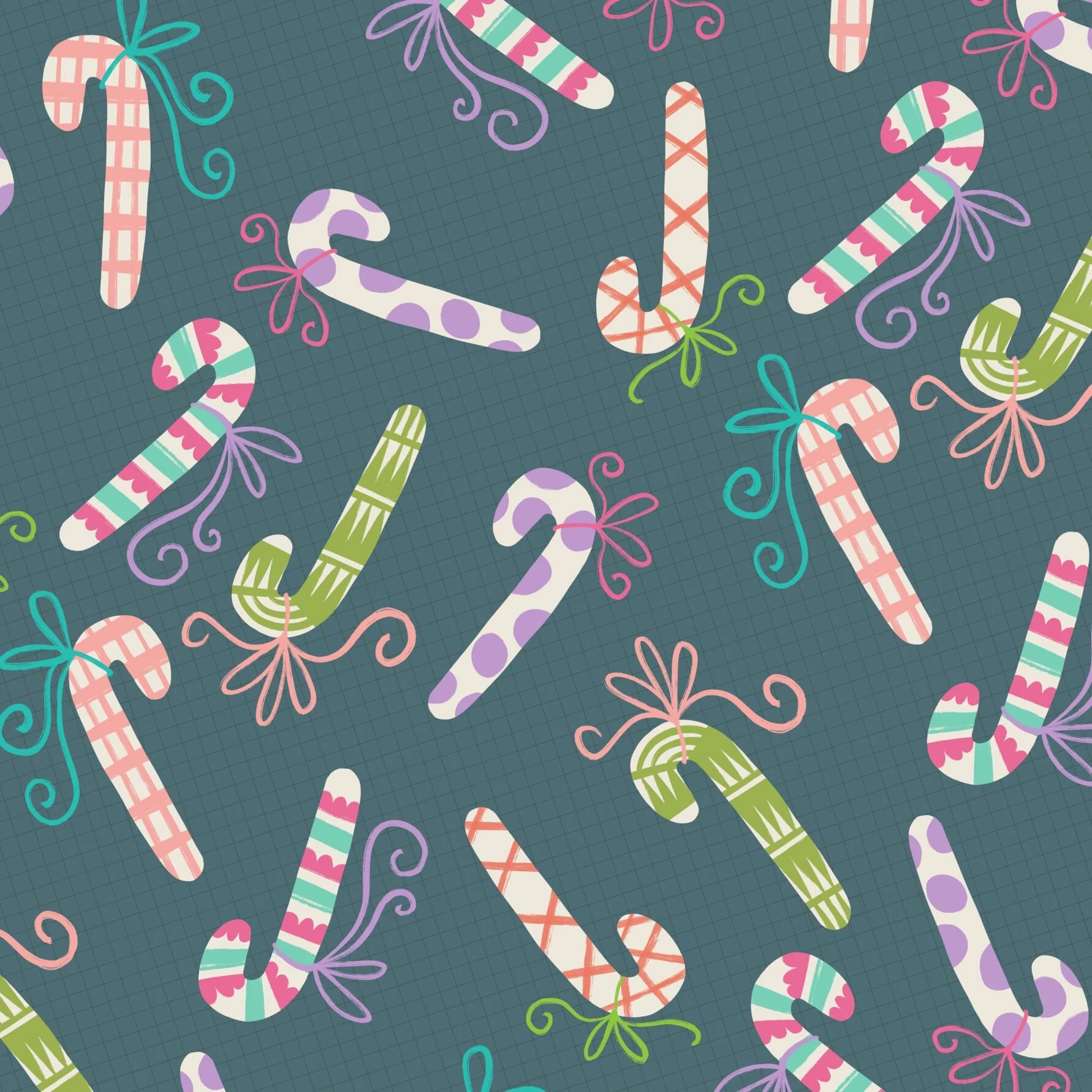 Festive Candy Canes