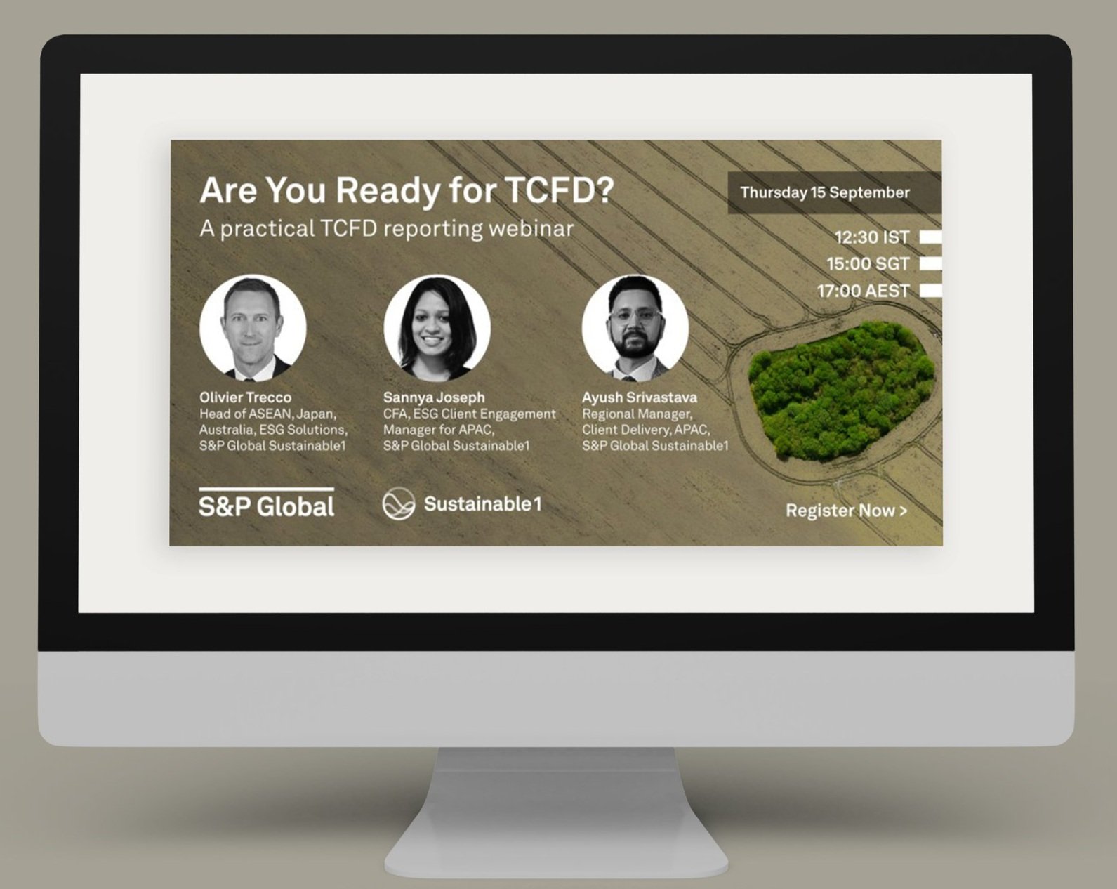 S&P Global Climate Speaker Webinar
Produced while working for Dog and Pony Studios Inc.