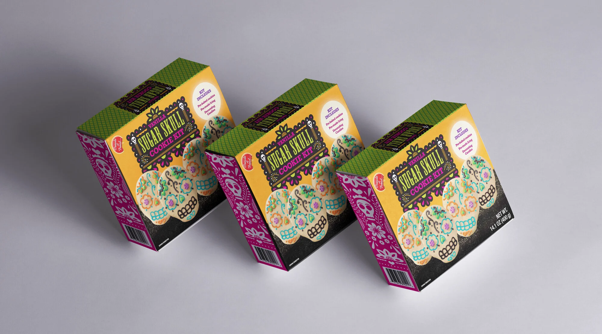 Sugar Skull Cookie Kit for Target USA