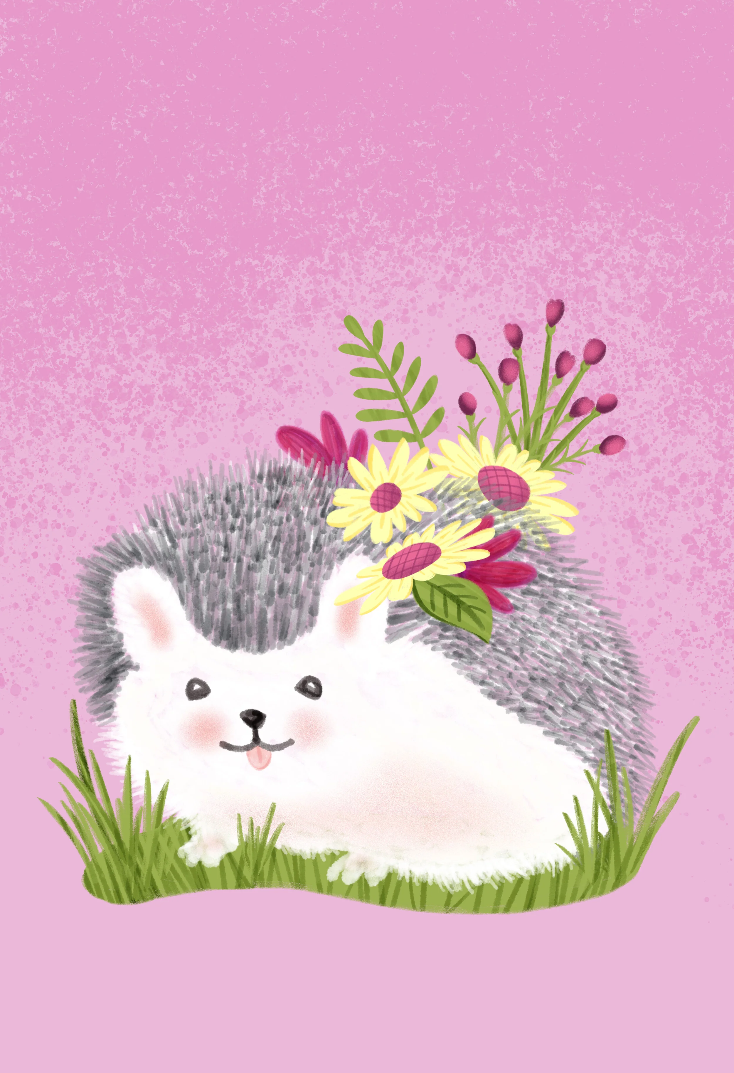 Springtime Hedgehog