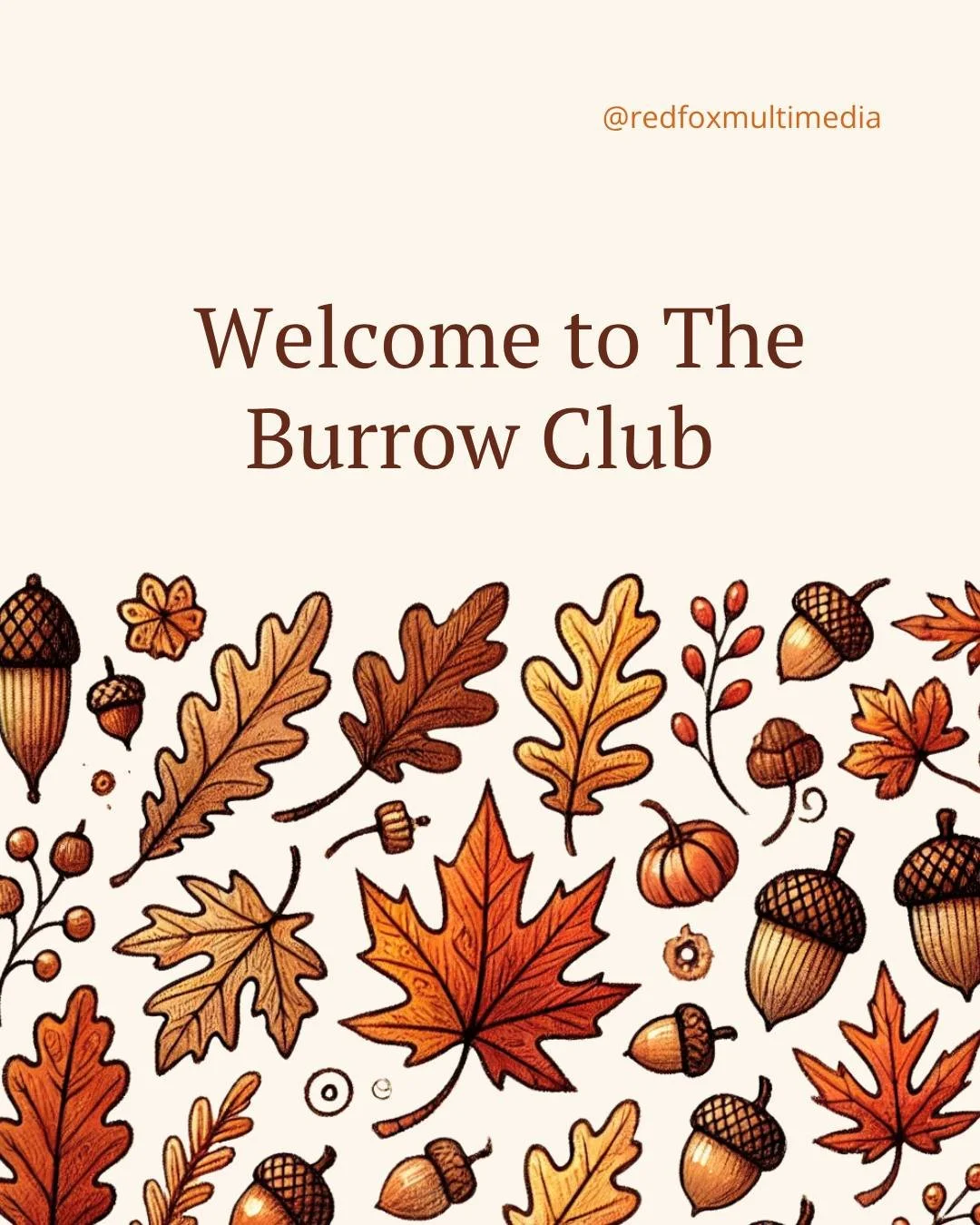 🦊 The Burrow Club has arrived 🦊
Earn rewards every time you book a session — and your 6th shoot is on me.
Fall sessions are 20% off until August 15th, and spots are filling fast.
Swipe through to see how it works and start collecting your