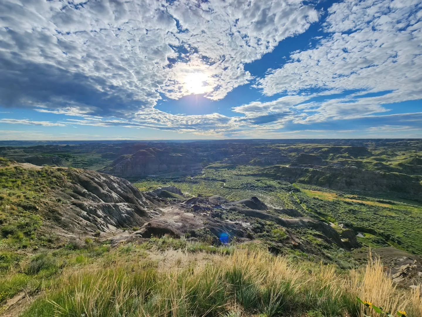 After weeks of trials and tribulations, canceled vacations, flooding basements, big stressful adult stuff... we managed to sneak away for a couple days to get some RnR.
Can't beat these views.
#travelalberta #Canada #campingseason #dinosaurprovin