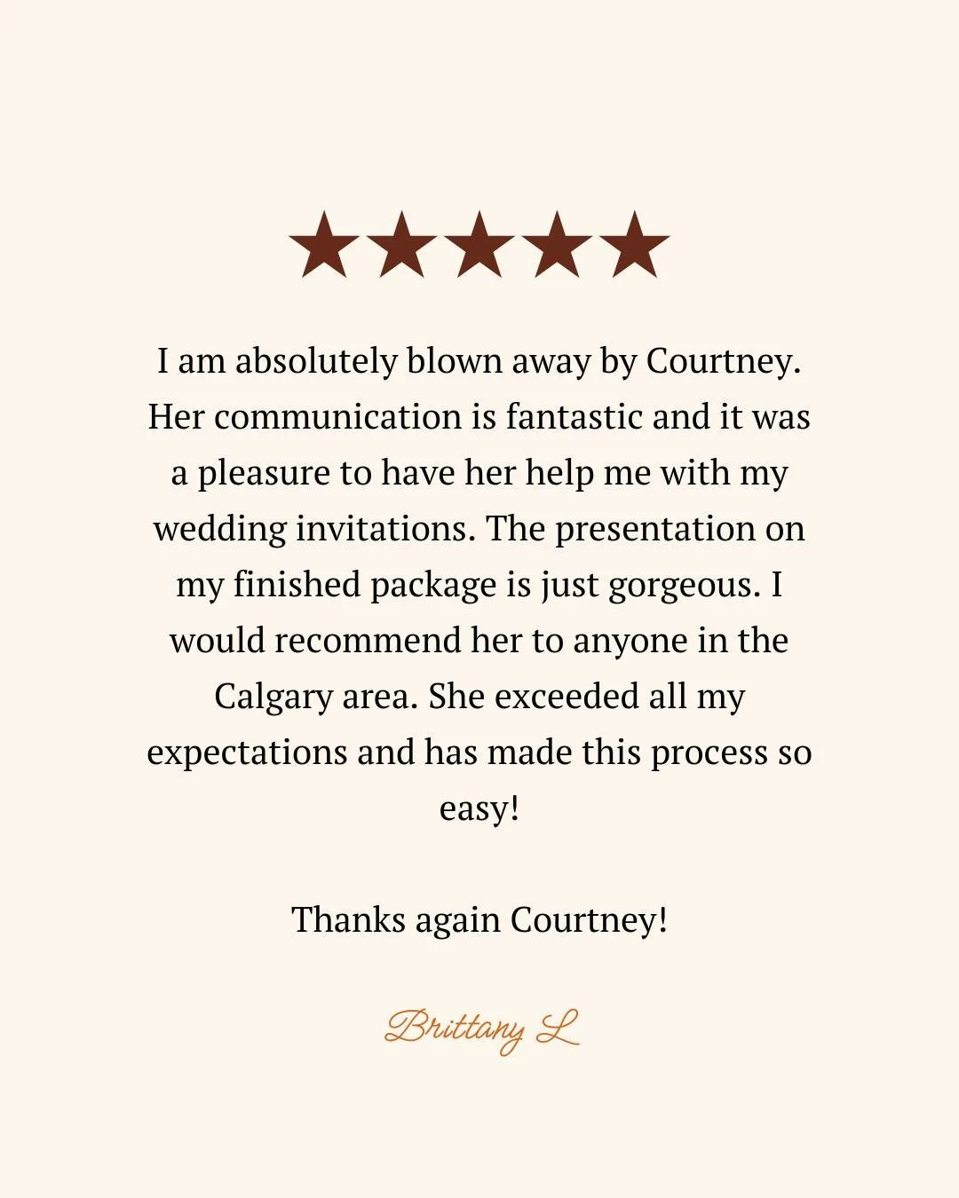 Nothing makes me happier than hearing kind words from the people I get to create for. Reviews aren’t just feedback—they’re what keep small businesses like mine thriving. Word of mouth helps me connect with more amazing people, and e