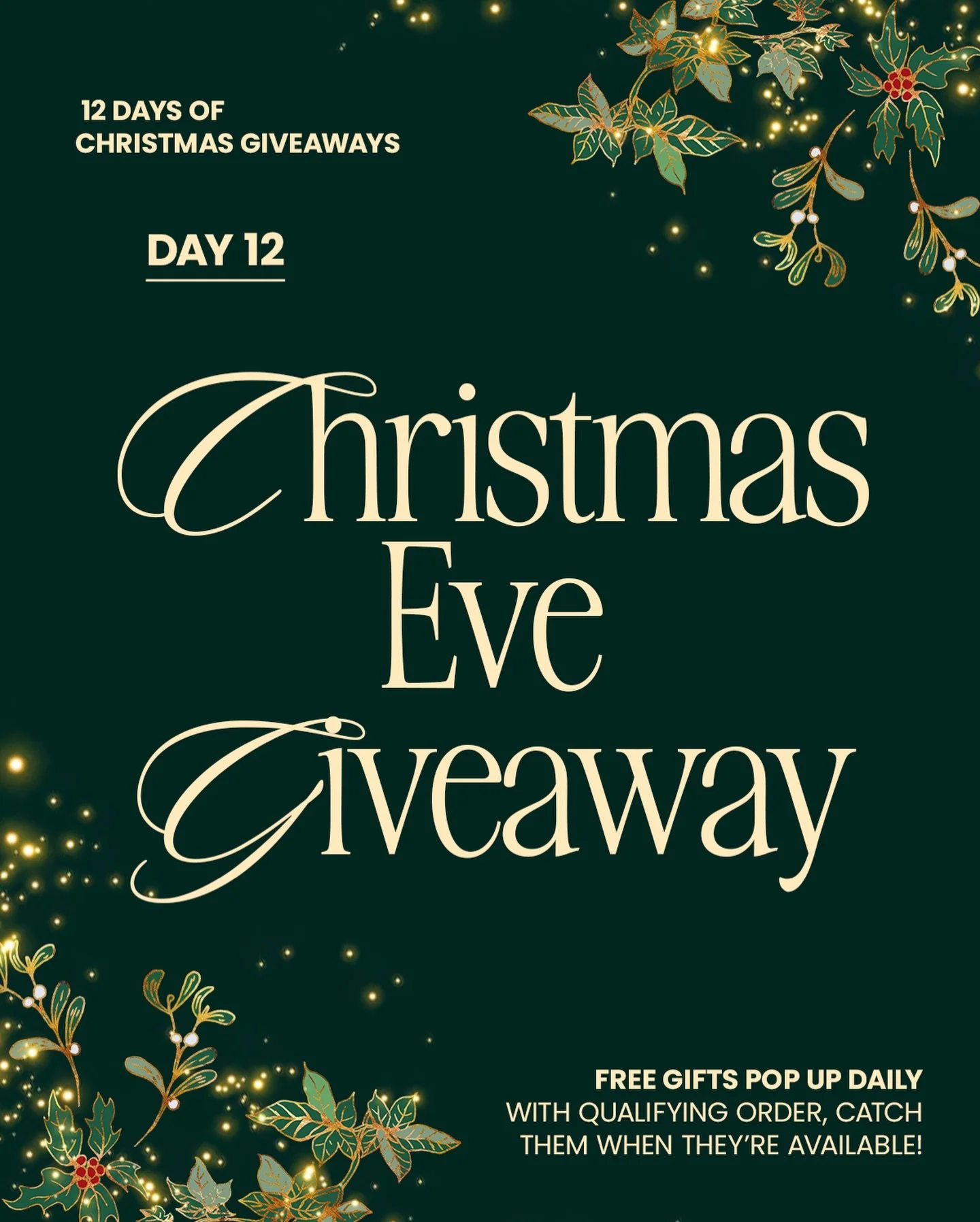 Christmas Finale

The final day of our 12 Days of Christmas.
Dine in today for one last chance to receive a festive surprise on us.

Thank you for celebrating the season
at The Masses and Choon Hoy Parlor.

#12DaysOfChristmas
#12DaysOfChristmasSG
#Fe