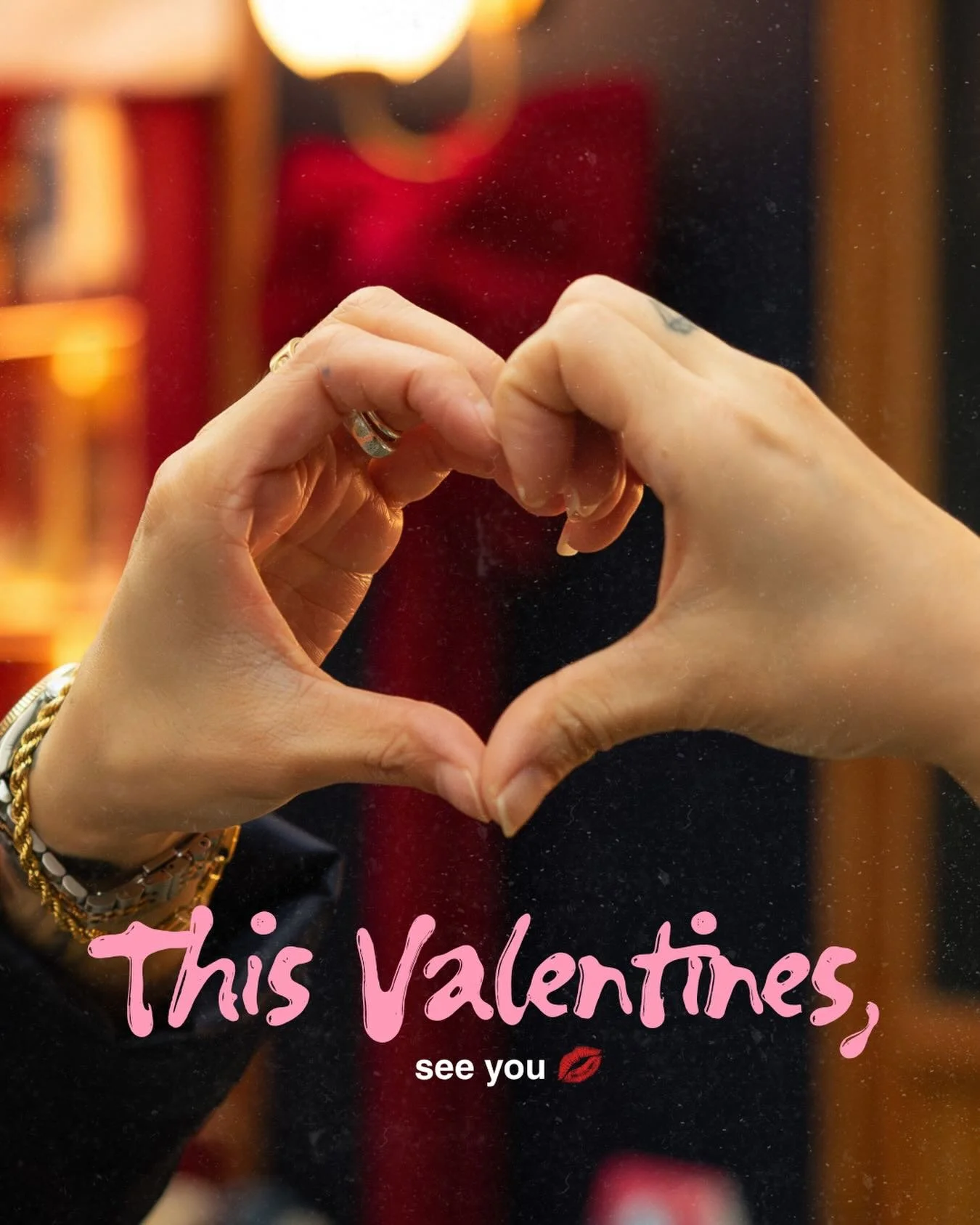 This Valentines.
 No set scripts. No awkward roses.
 Just plates meant for sharing
 and conversations that happen naturally
 (or don&rsquo;t &mdash; we&rsquo;re fine with that too).
From us, to you. 💖
Come hungry. Leave happy!