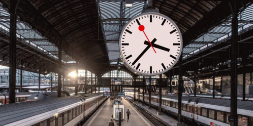The Iconic Swiss Train Clock