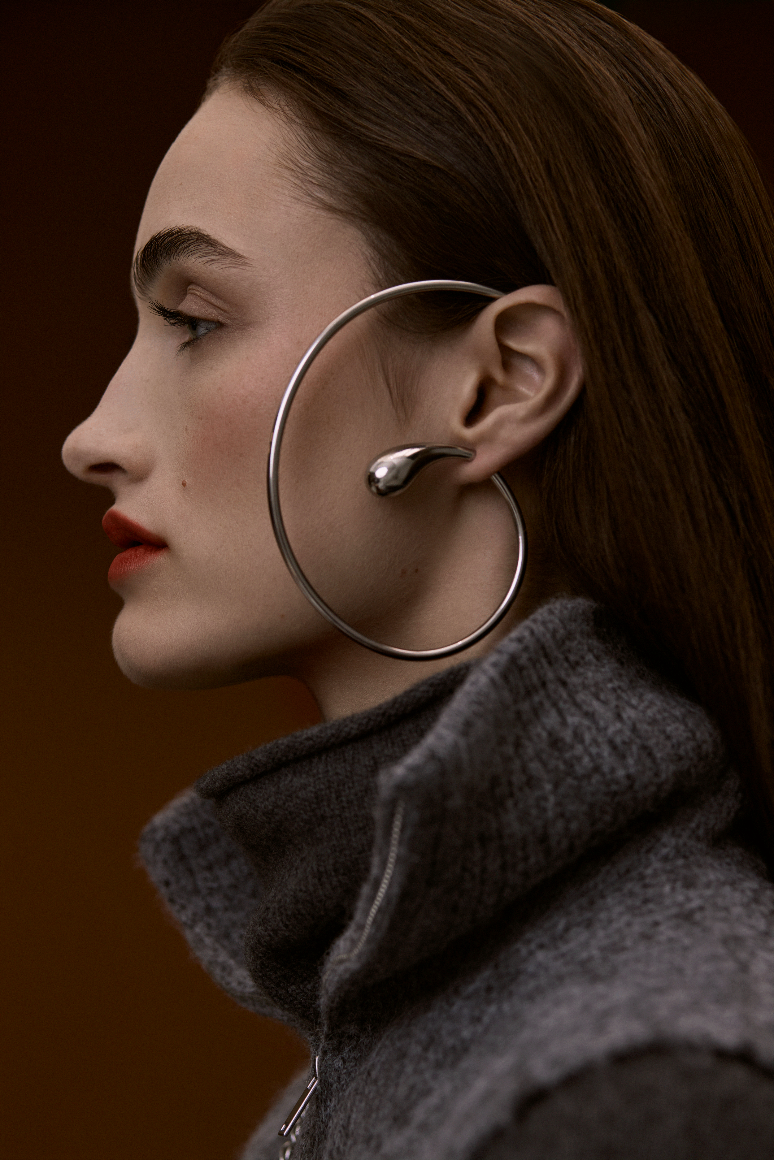 Model: Timea B (Agency: Option); Stylist: Jasmin Senta Linder; Hair and Make-Up Artist: Nicole Yuki Wild; Set Designer: Sophie Mercedes Lardon; Retoucher: Yulia Valmont