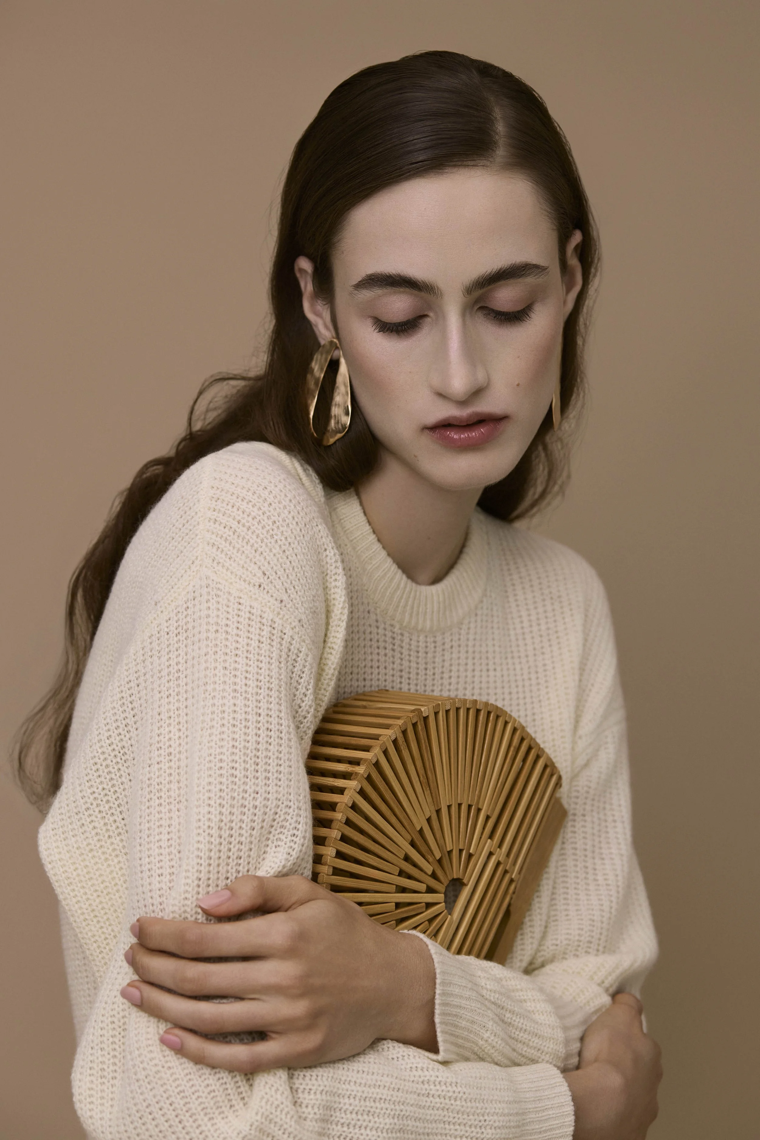Model: Timea B (Agency: Option); Stylist: Jasmin Senta Linder; Hair and Make-Up Artist: Nicole Yuki Wild; Set Designer: Sophie Mercedes Lardon; Retoucher: Yulia Valmont
