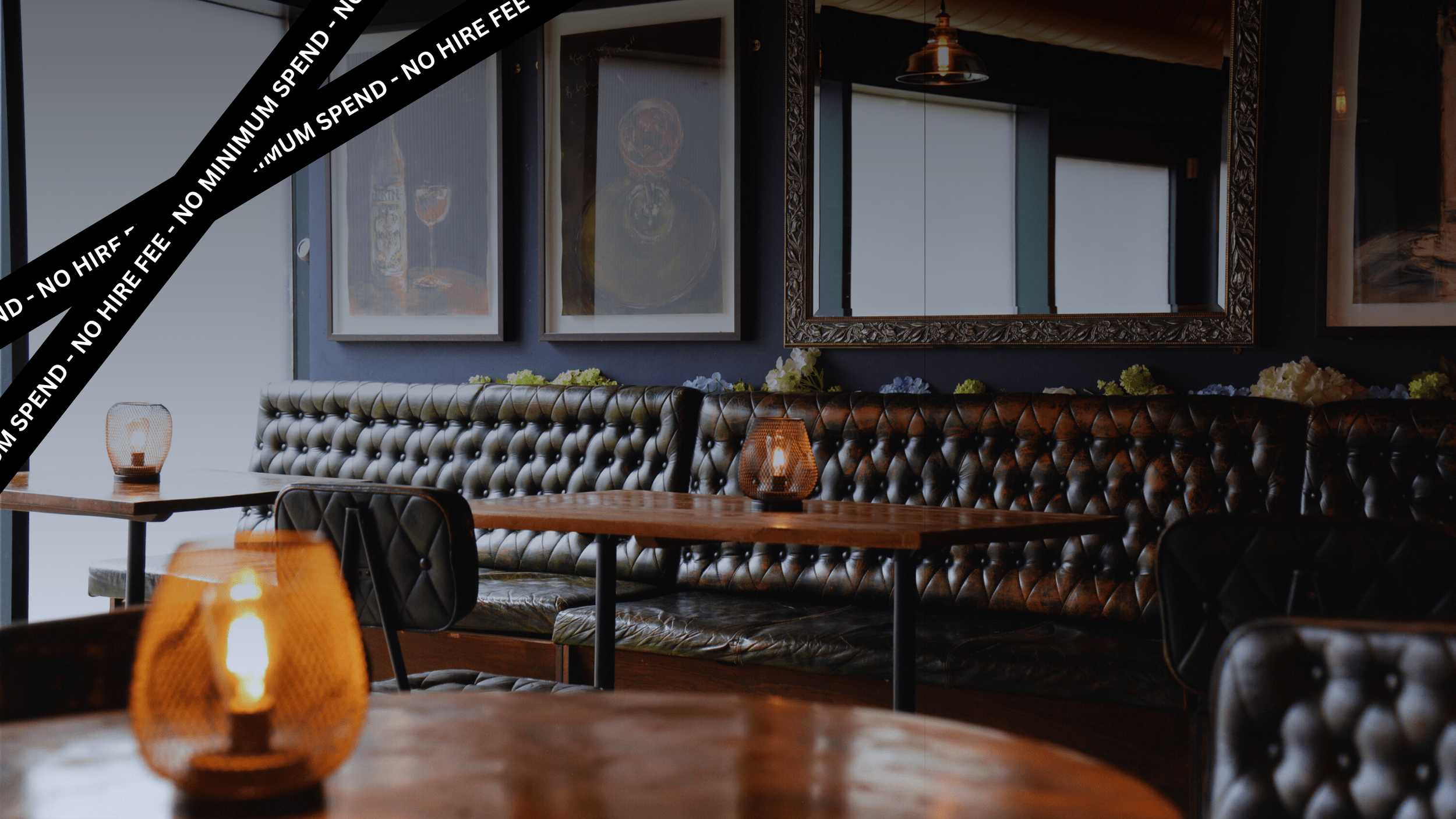 No Minimum Spend No Hire Fee  Semi-Private Mezzanine The Last Talisman