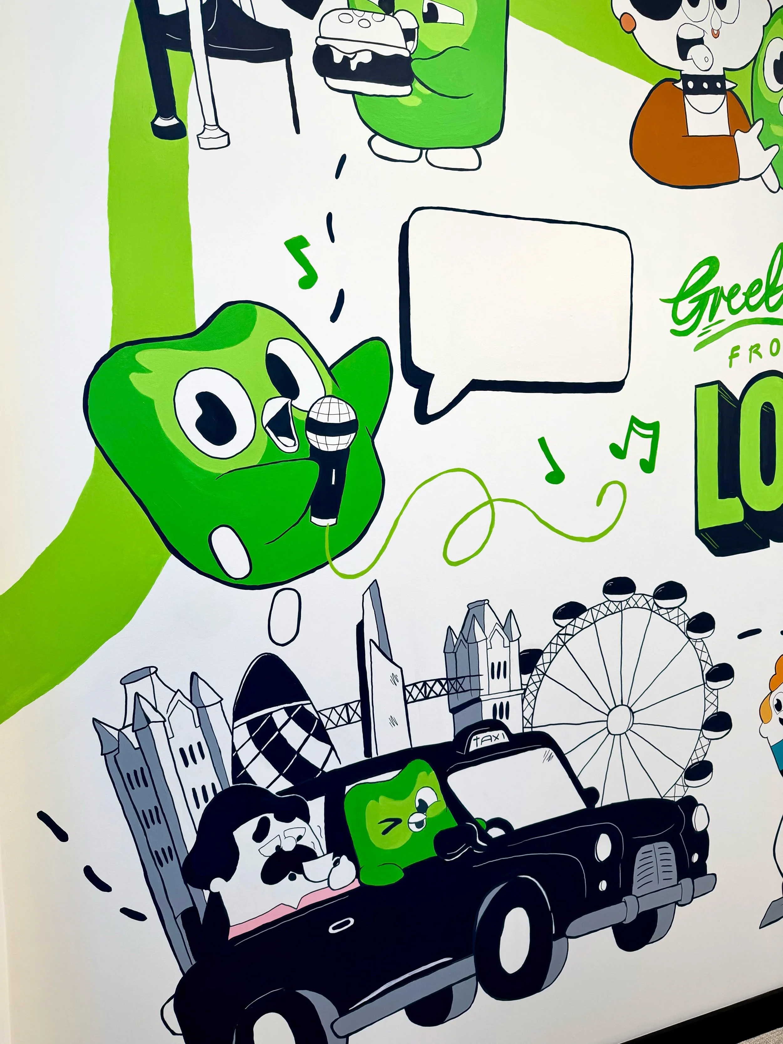 Duolingo mural