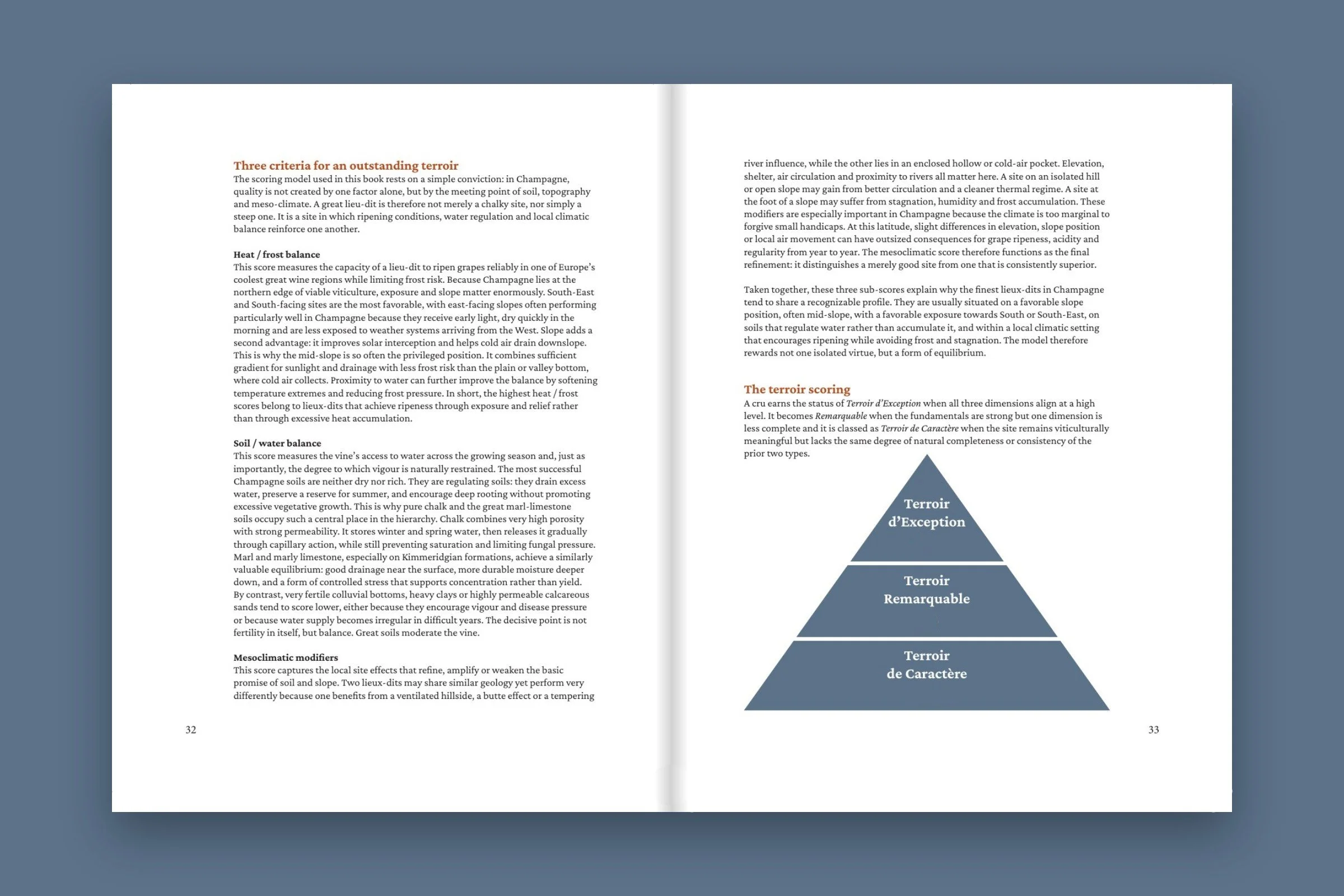  The method: three criteria for an outstanding terroir 
