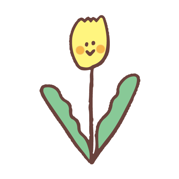 チューリップのイラスト Satomi Journal