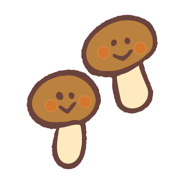 なめこのイラスト Satomi Journal