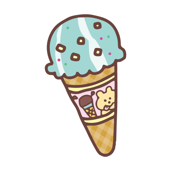 アイスクリームのイラスト Satomi Journal