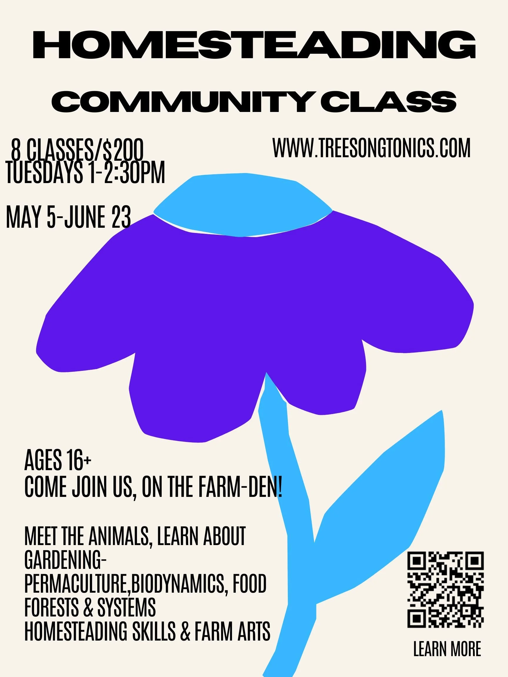 HOMESTEADING COMMUNITY CLASS