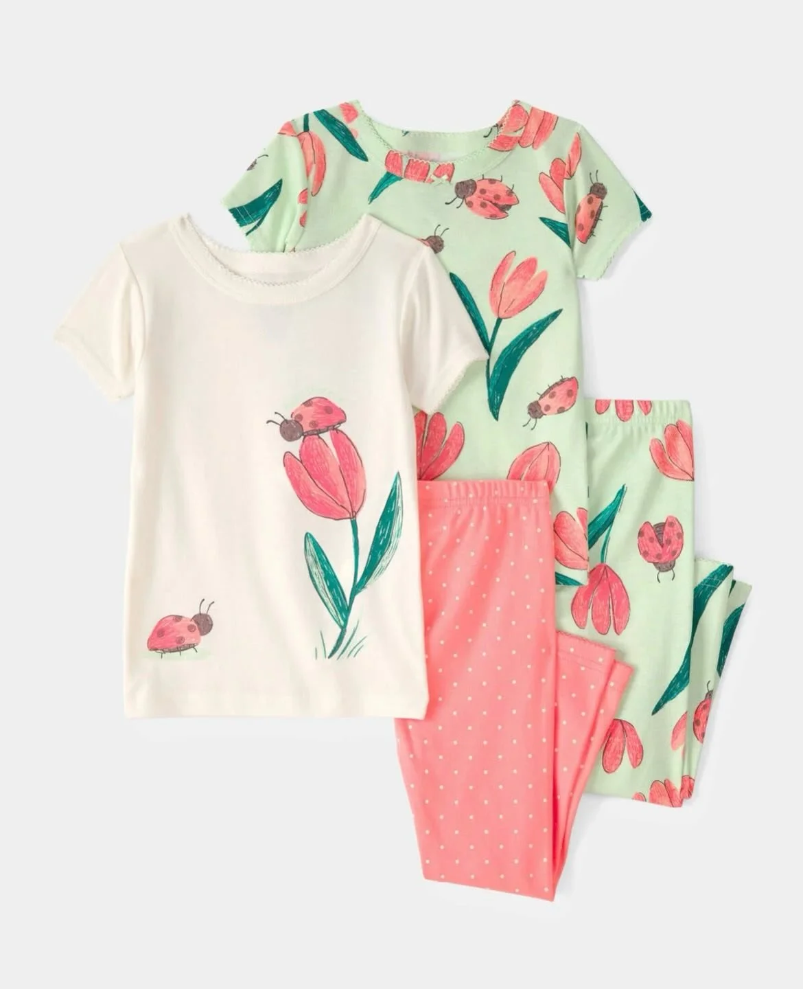 it&rsquo;s springtime again and we have the pollen (and pj&rsquo;s) to prove it 🌷🐞

so happy with these prints that are out in Carter&rsquo;s now!! it&rsquo;s always so fun to get to bring out the color and spring themes when creating for this time
