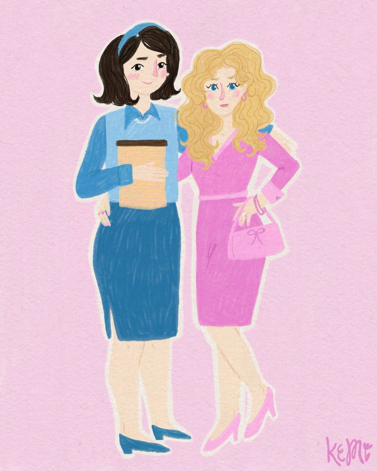 My two favorite law students ✨

Rewatched Legally Blonde and can&rsquo;t help but feel it would be better if Vivian and Elle got together instead of focusing on Warren the whole time, but maybe that&rsquo;s just me haha 💖
&bull;
&bull;
&bull;
&bull;
