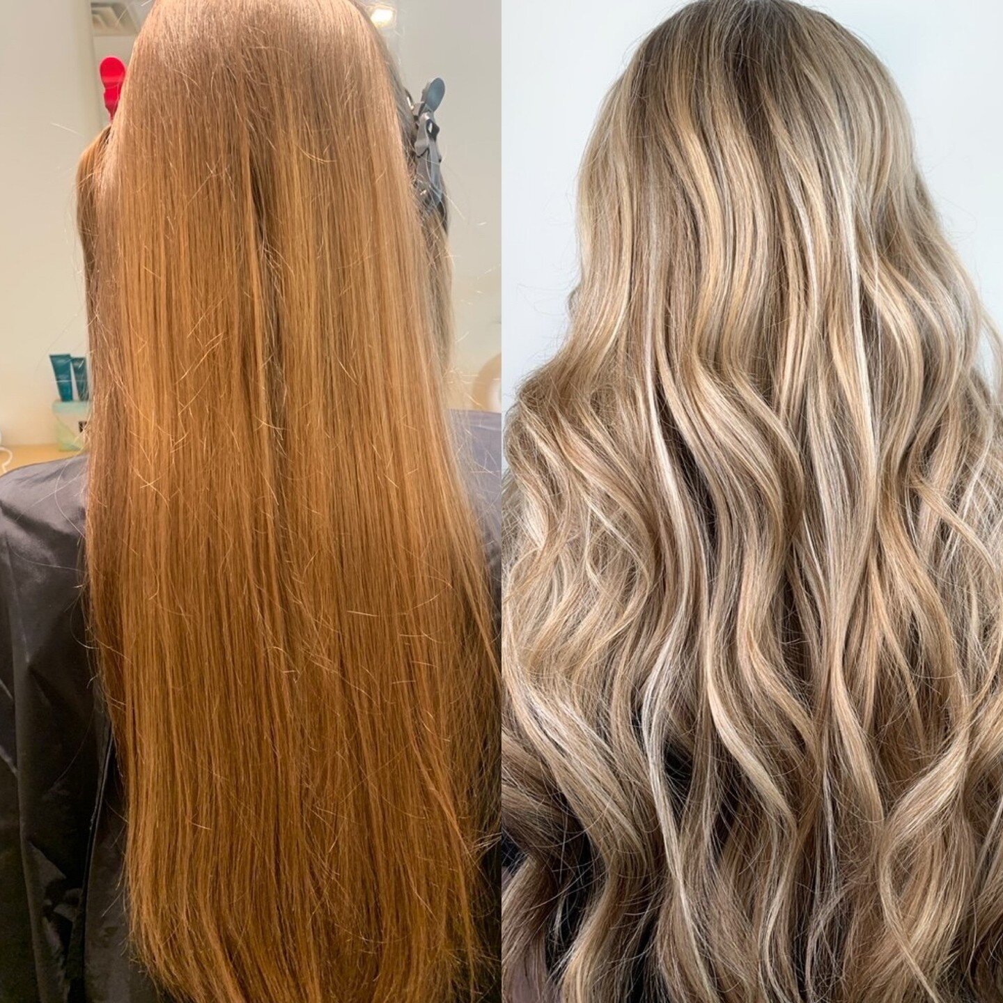 Summer blonde...but make it dimensional.⁠
⁠
Done by Paige!