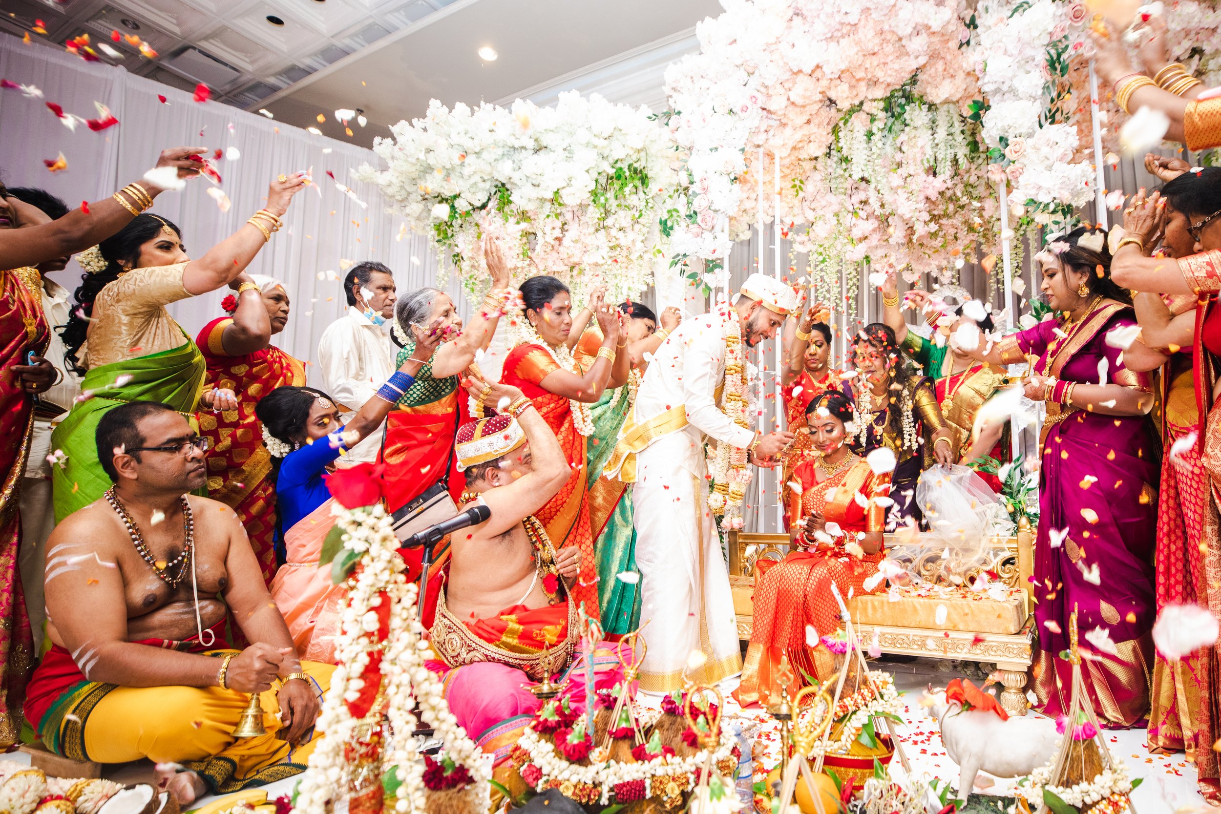 Tamil Hindu wedding ceremony photographed in Toronto