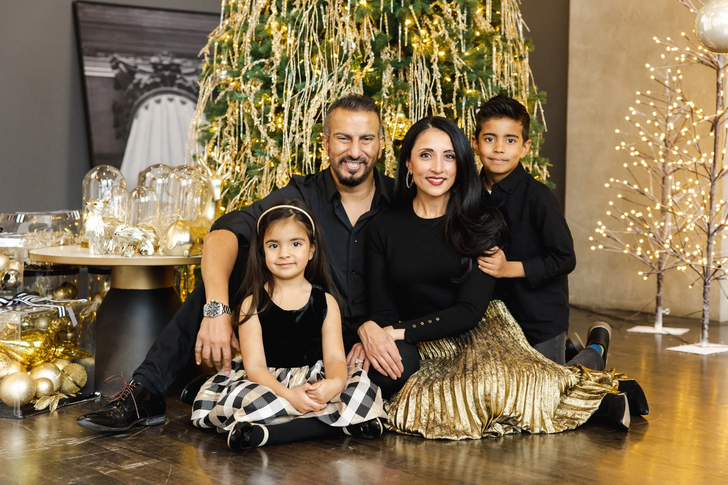 Family Photos in Toronto Studio