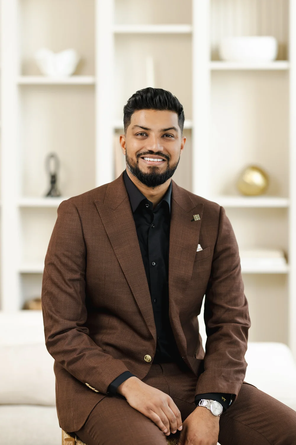 Professional headshot for a Toronto business owner