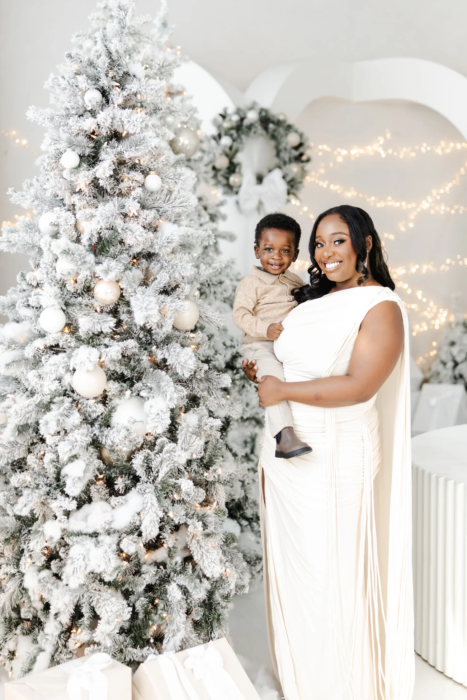 Toronto holiday mini session family portrait